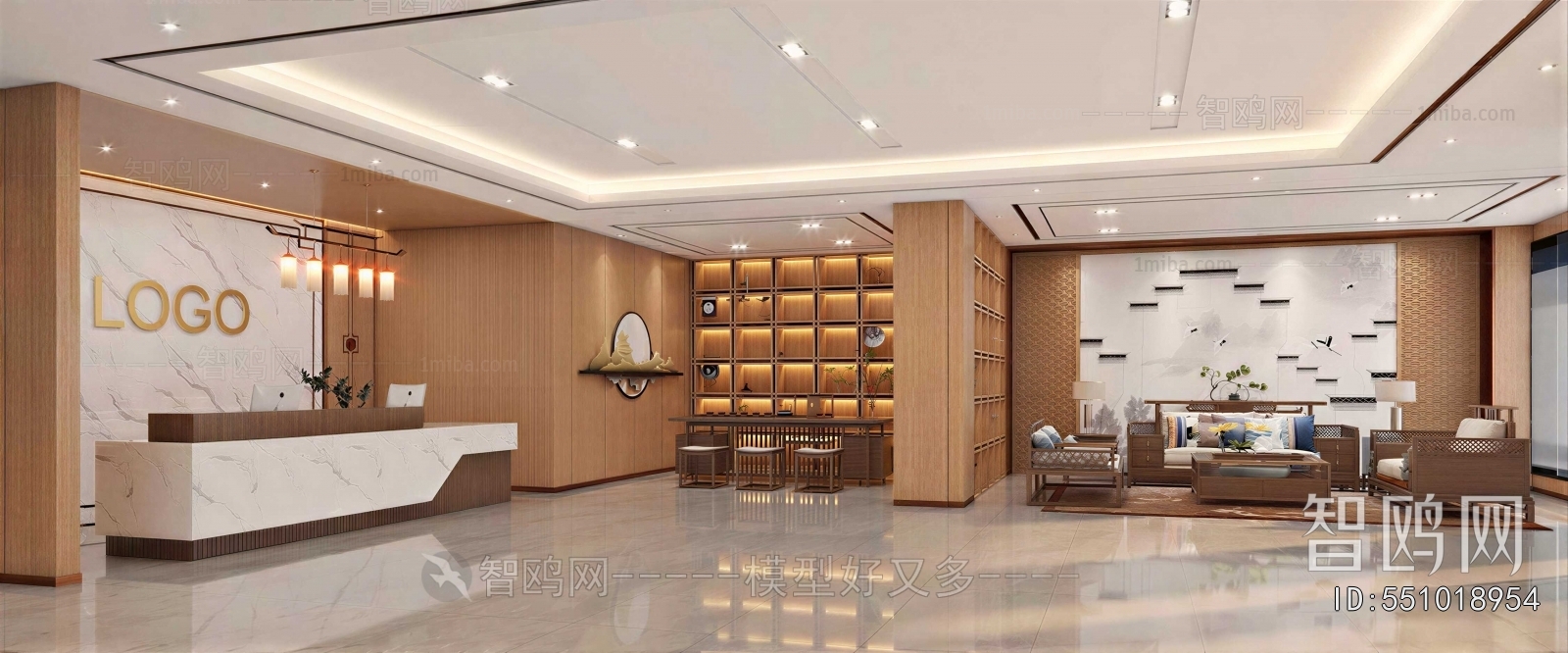 New Chinese Style Reception Hall