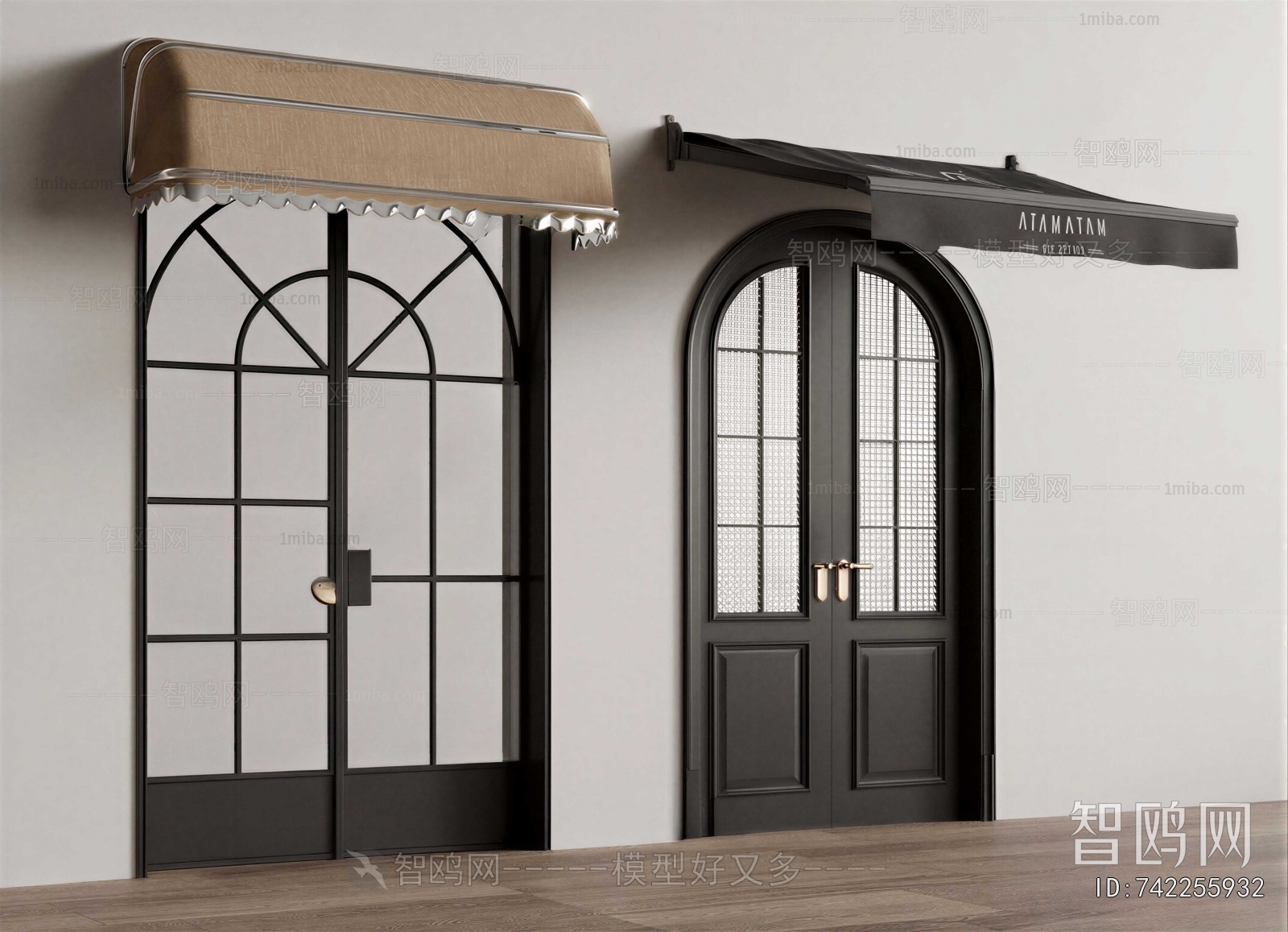 French Style Double Door