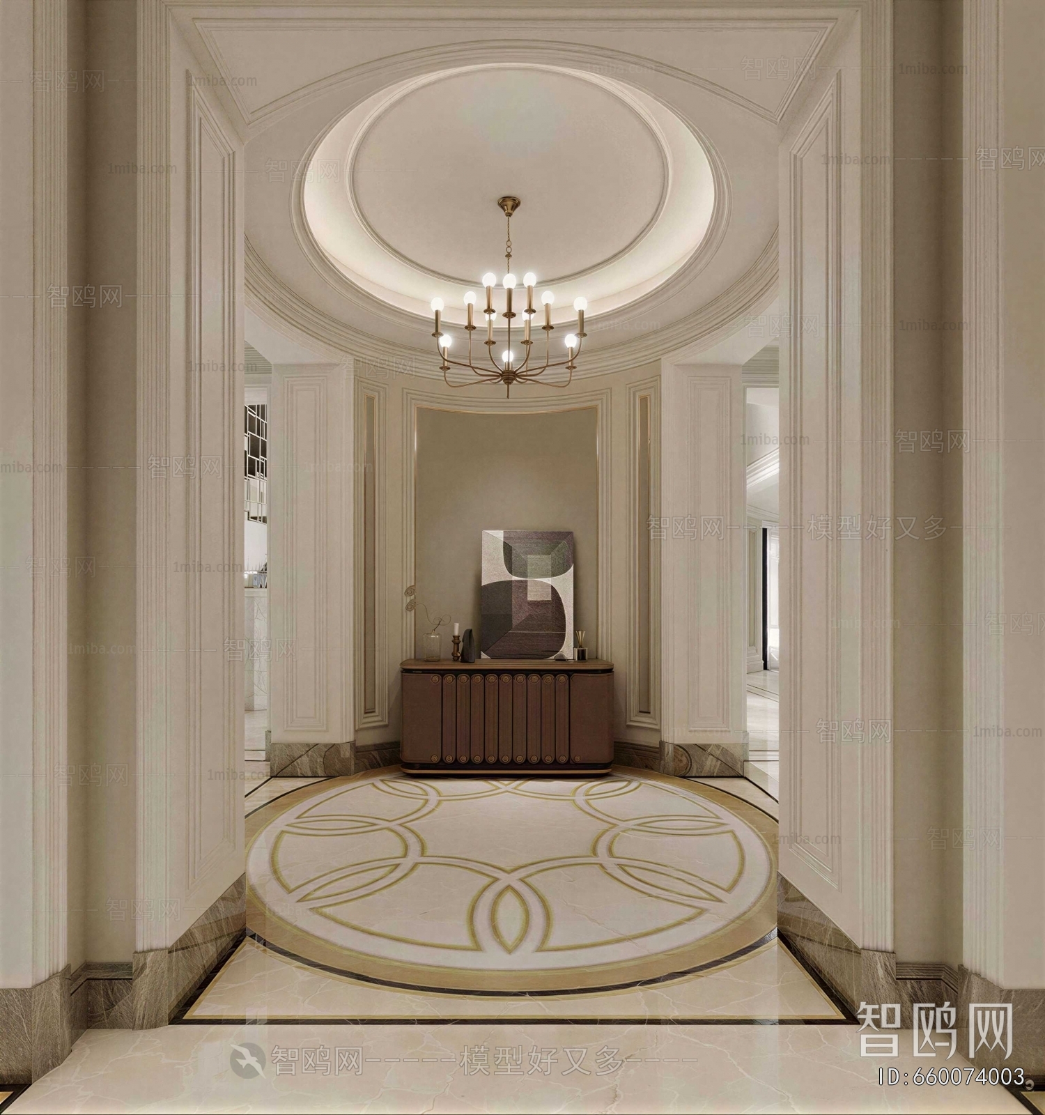 European Style Hallway