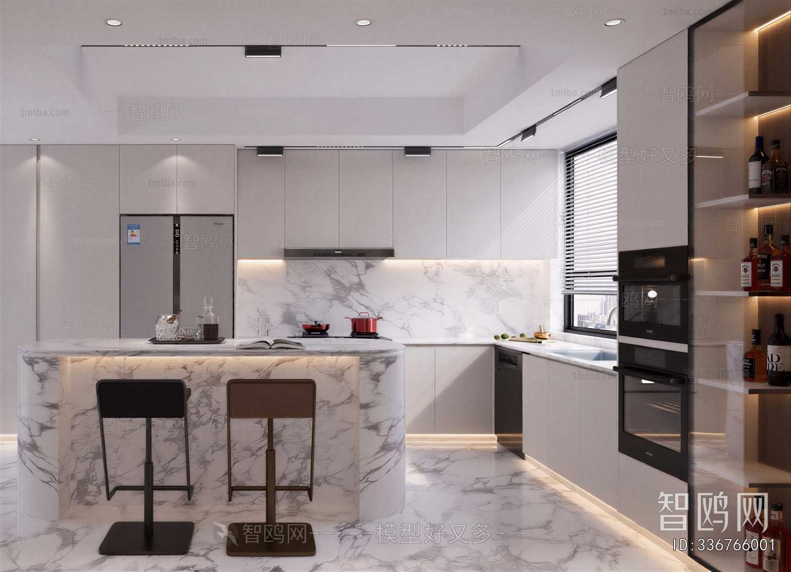Modern Open Kitchen