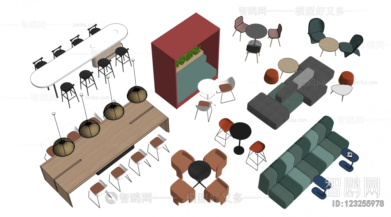 Modern Leisure Table And Chair