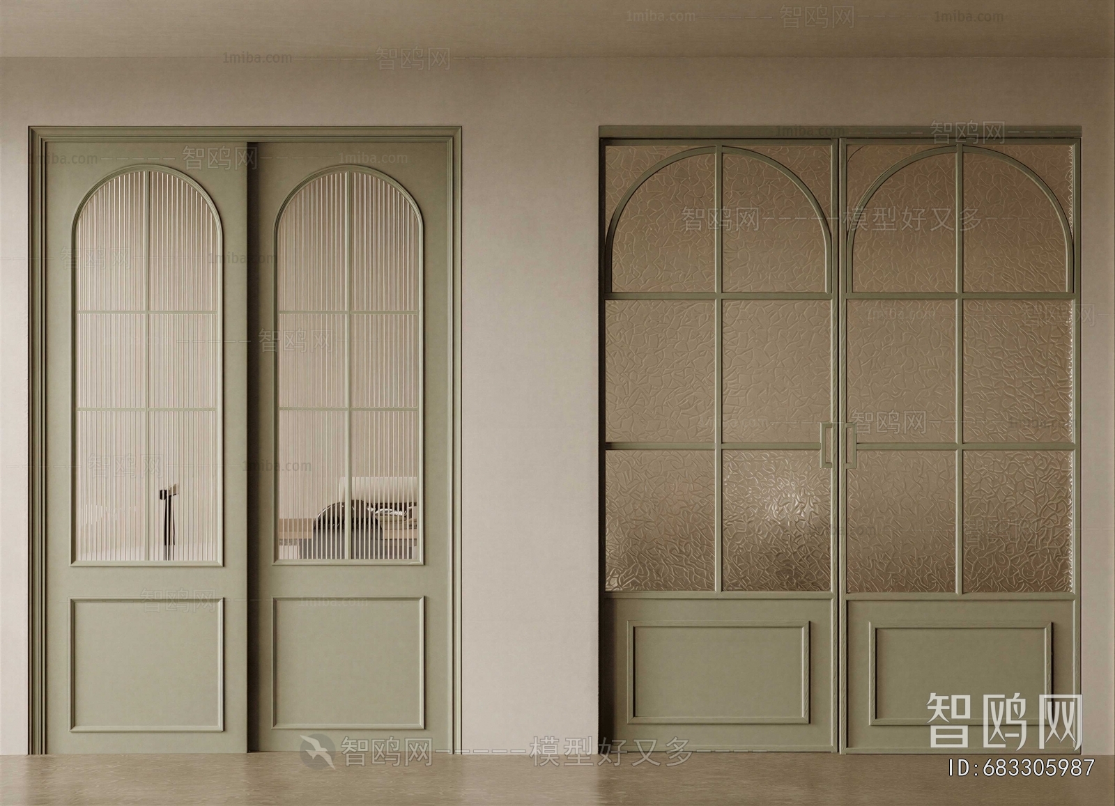 French Style Sliding Door