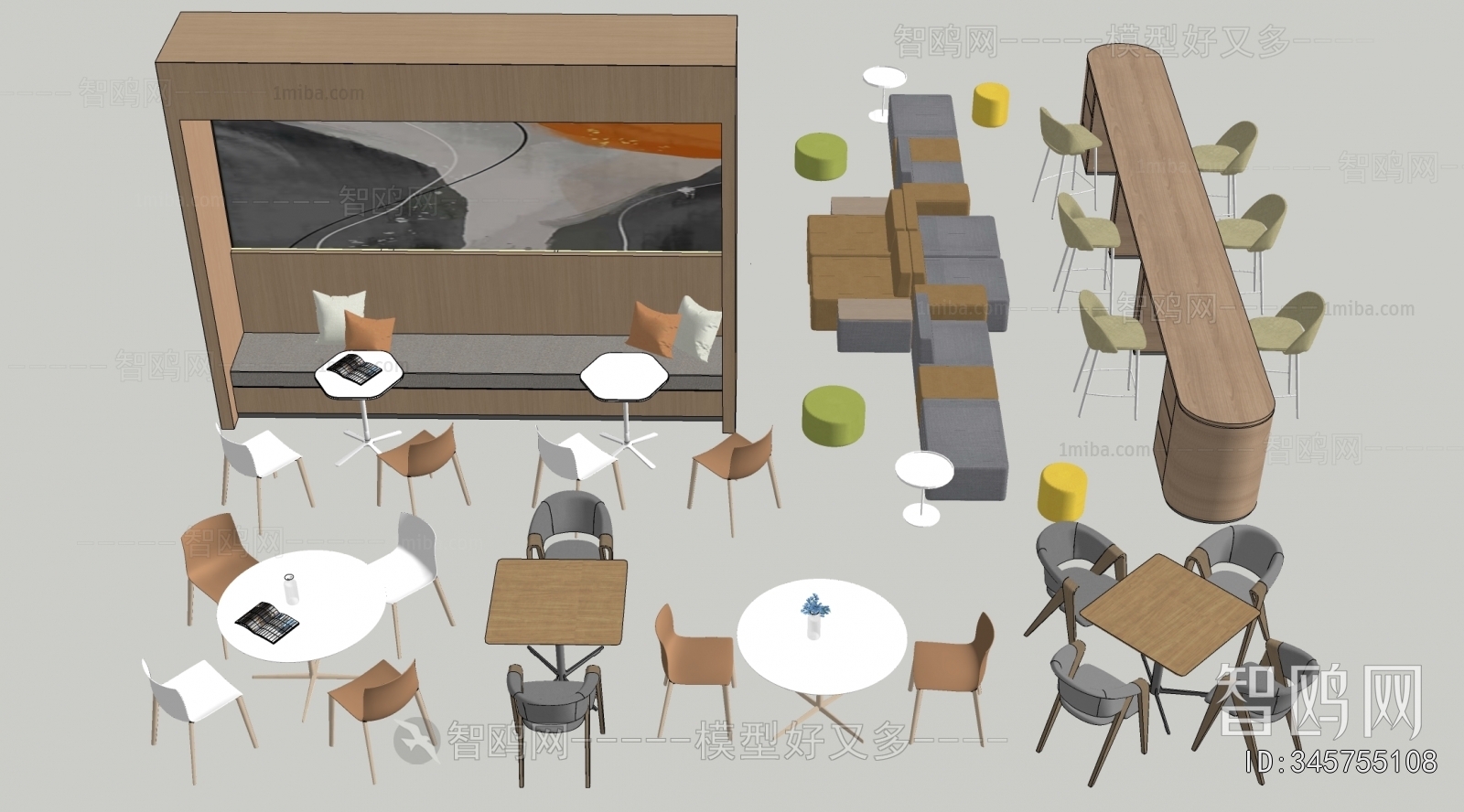 Modern Leisure Table And Chair