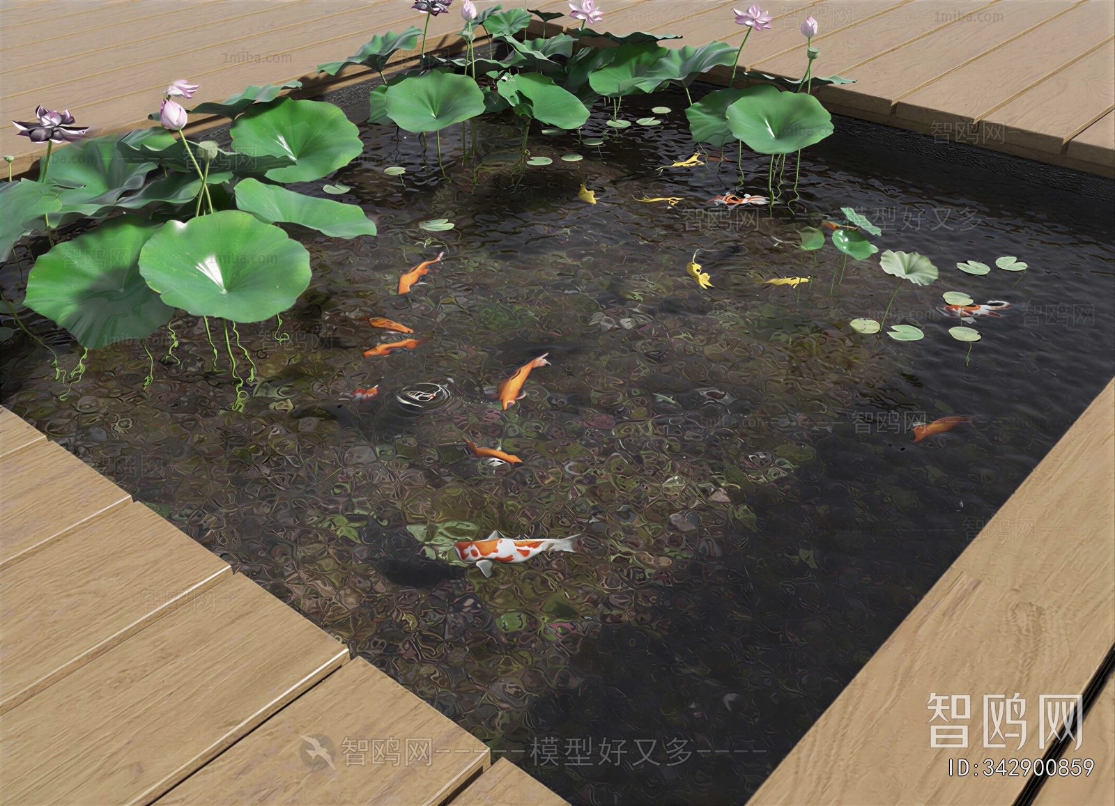 New Chinese Style Rockery Waterscape