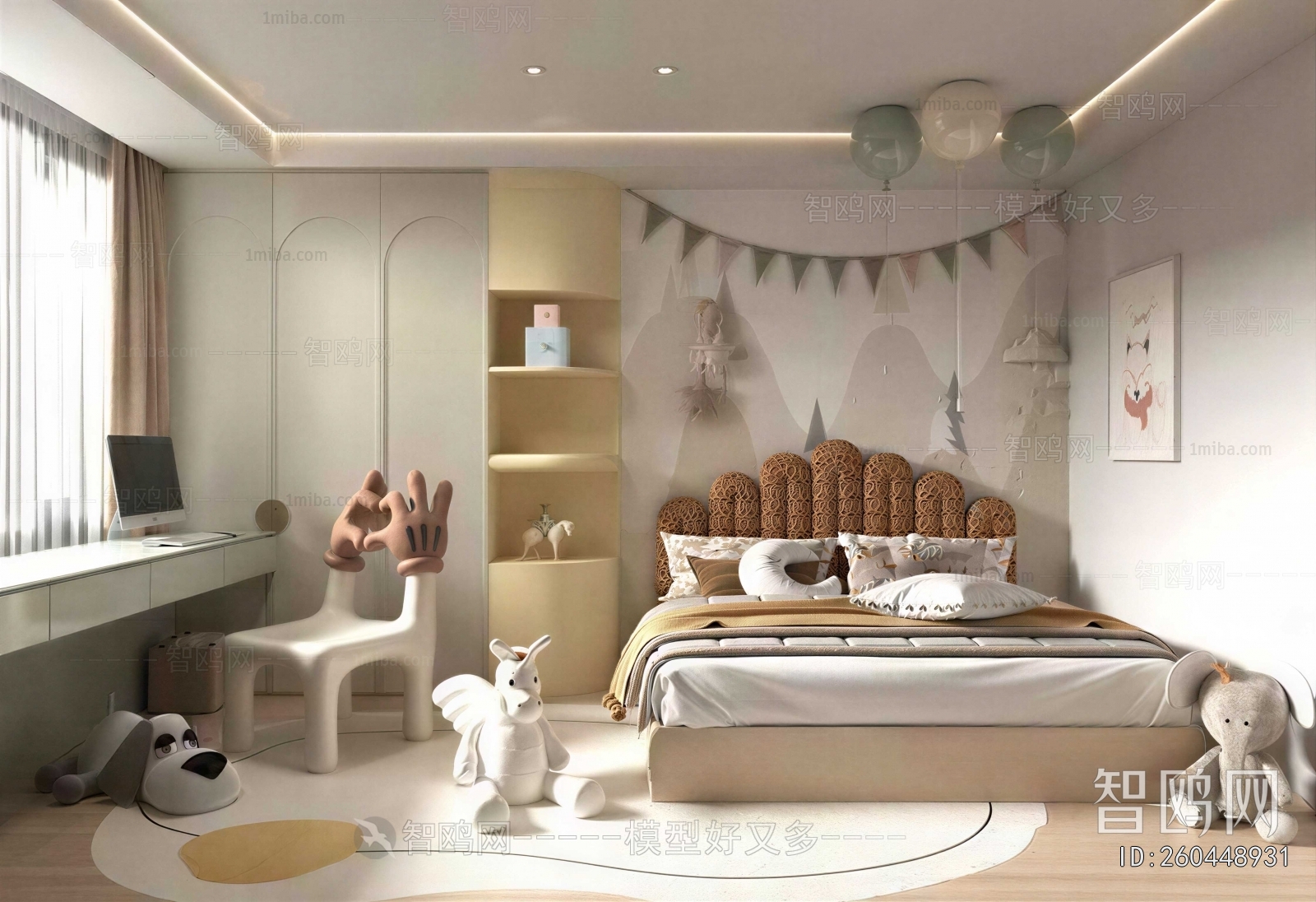 Modern Girl's Room Daughter's Room