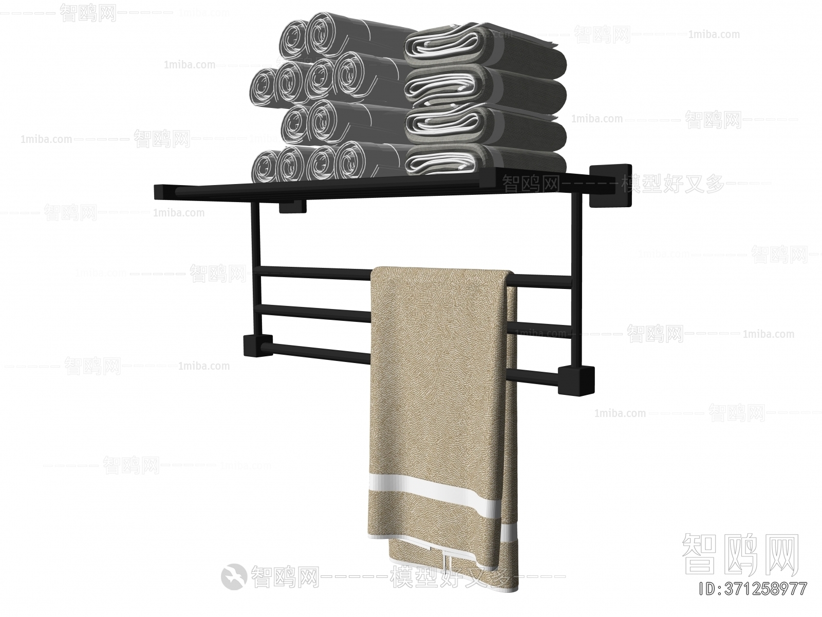 Modern Bathroom Rack