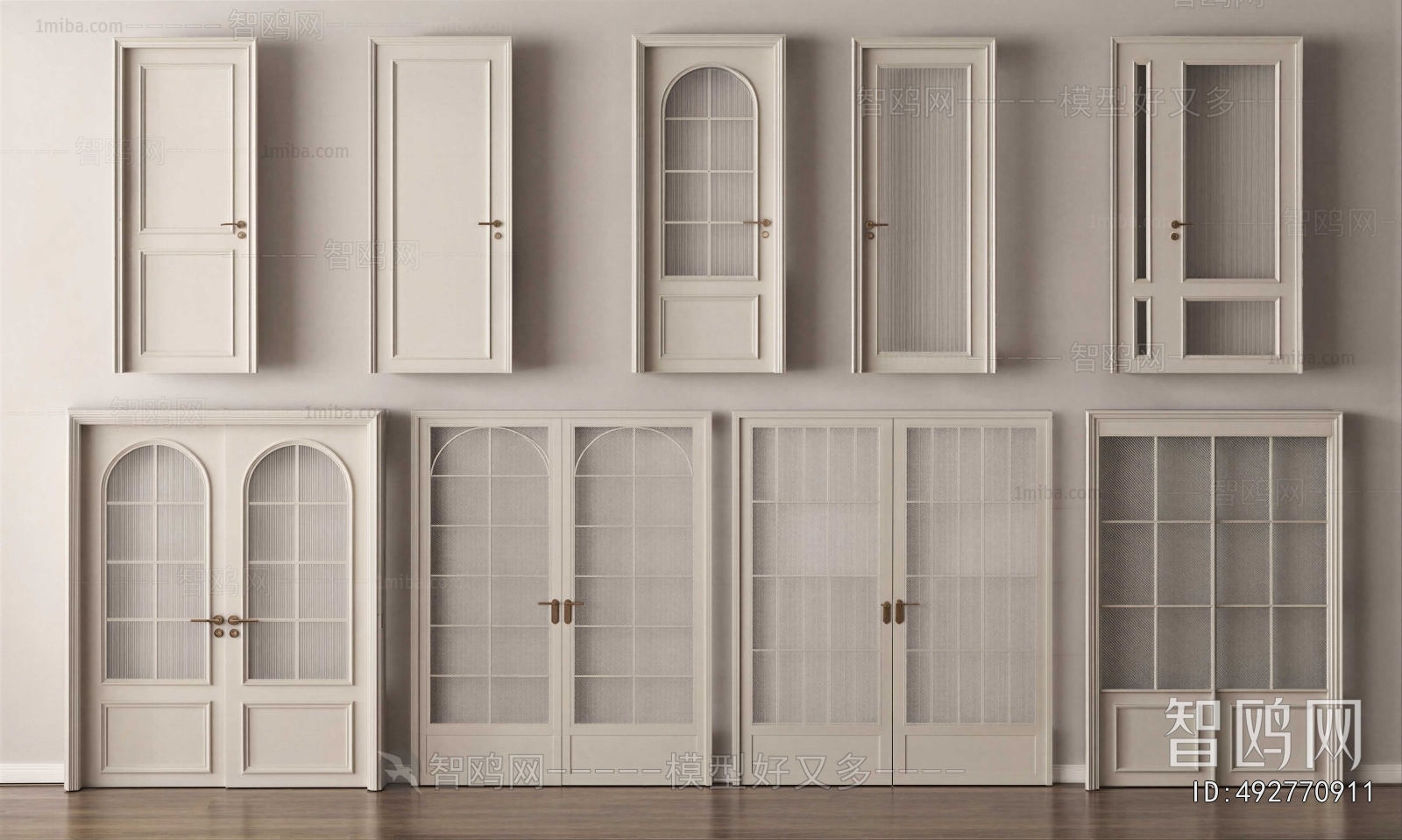 French Style Single Door