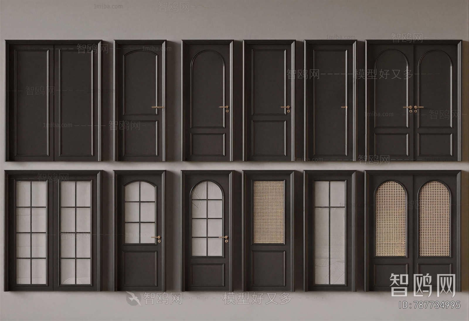 French Style Single Door