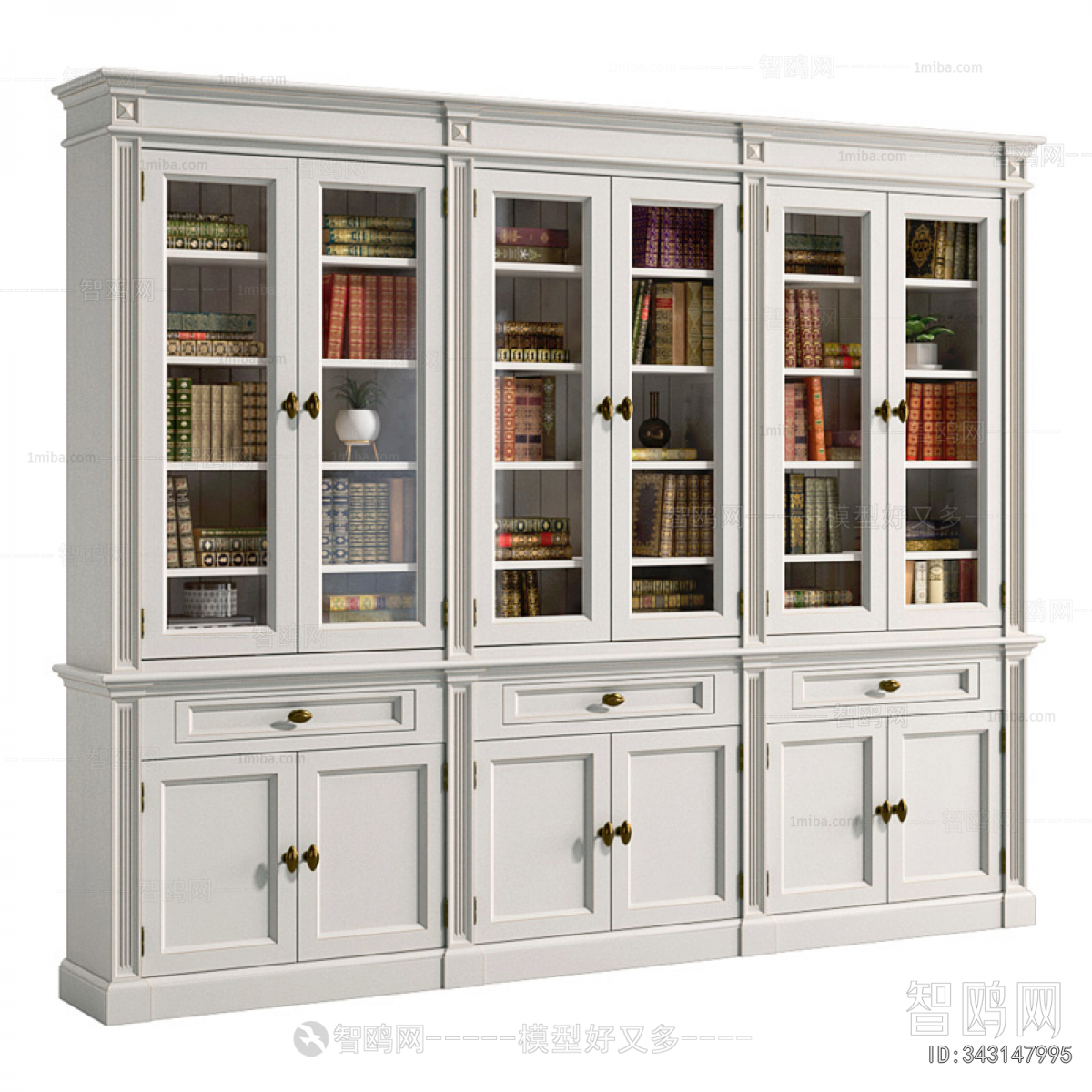 European Style Bookcase