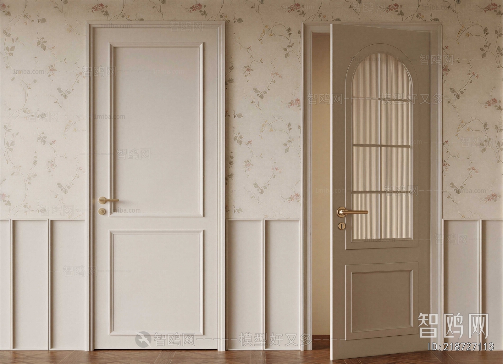 French Style Single Door