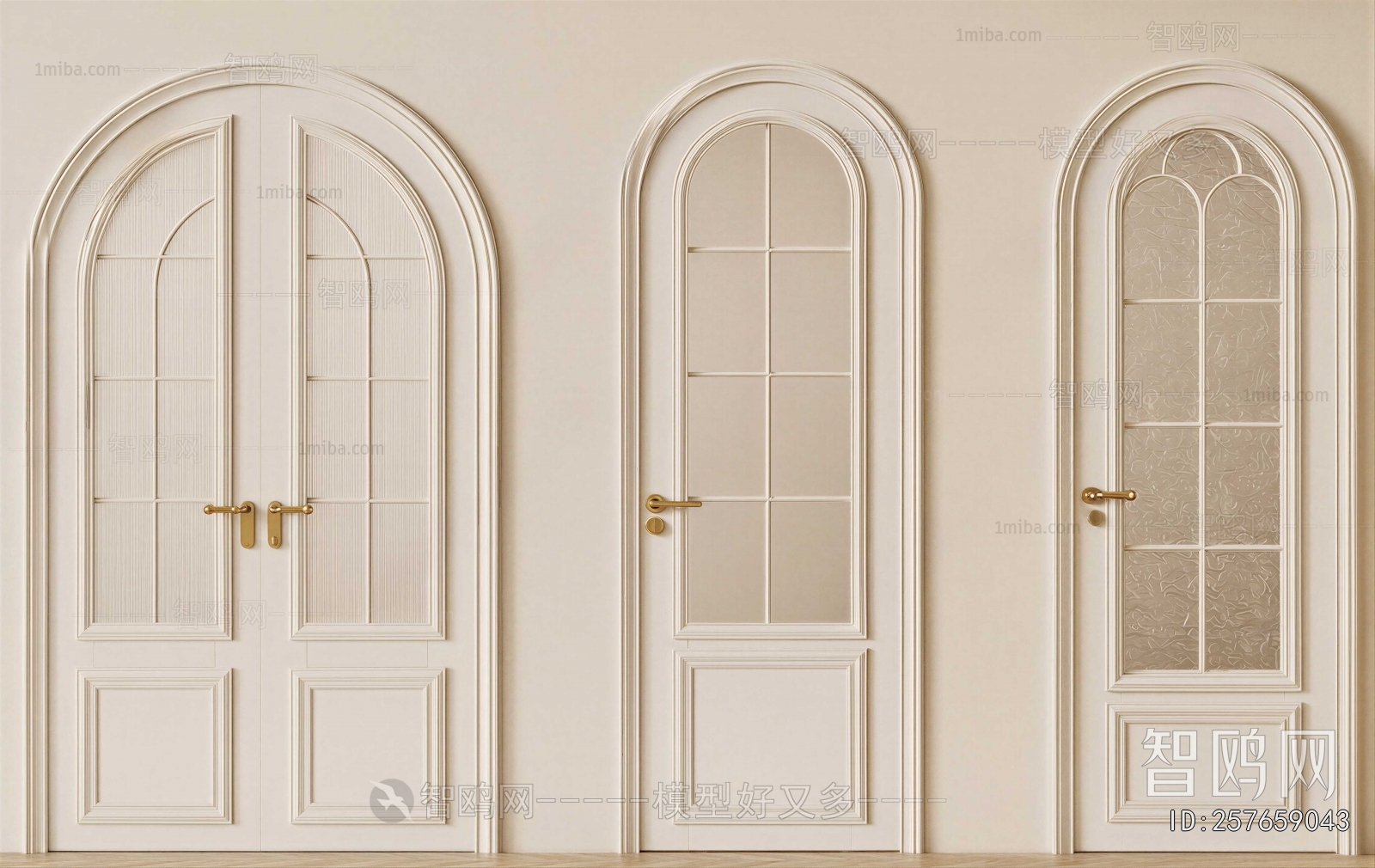 French Style Single Door