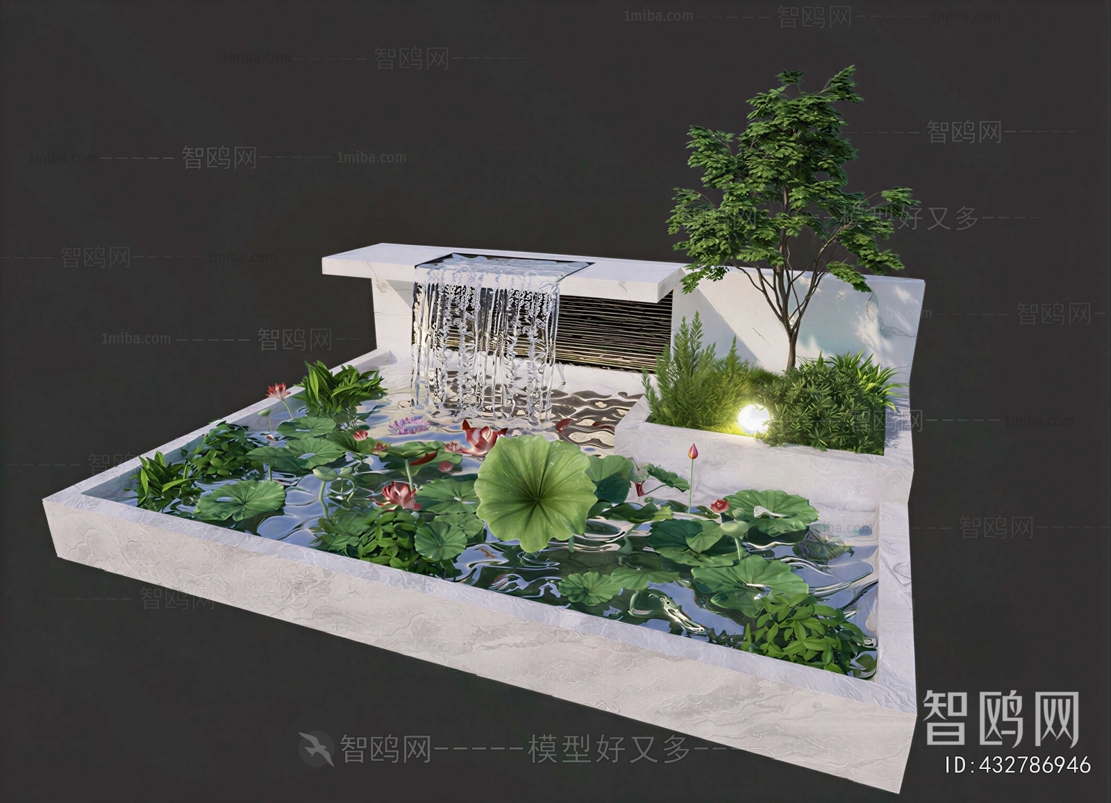 New Chinese Style Courtyard/landscape