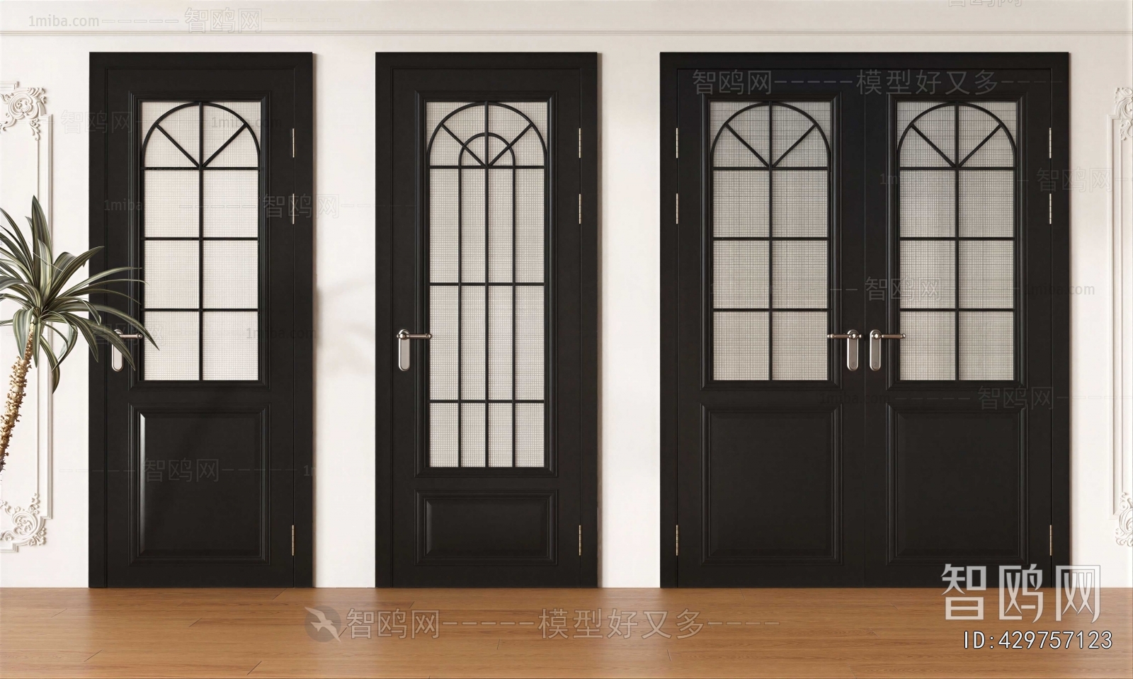 Modern Single Door