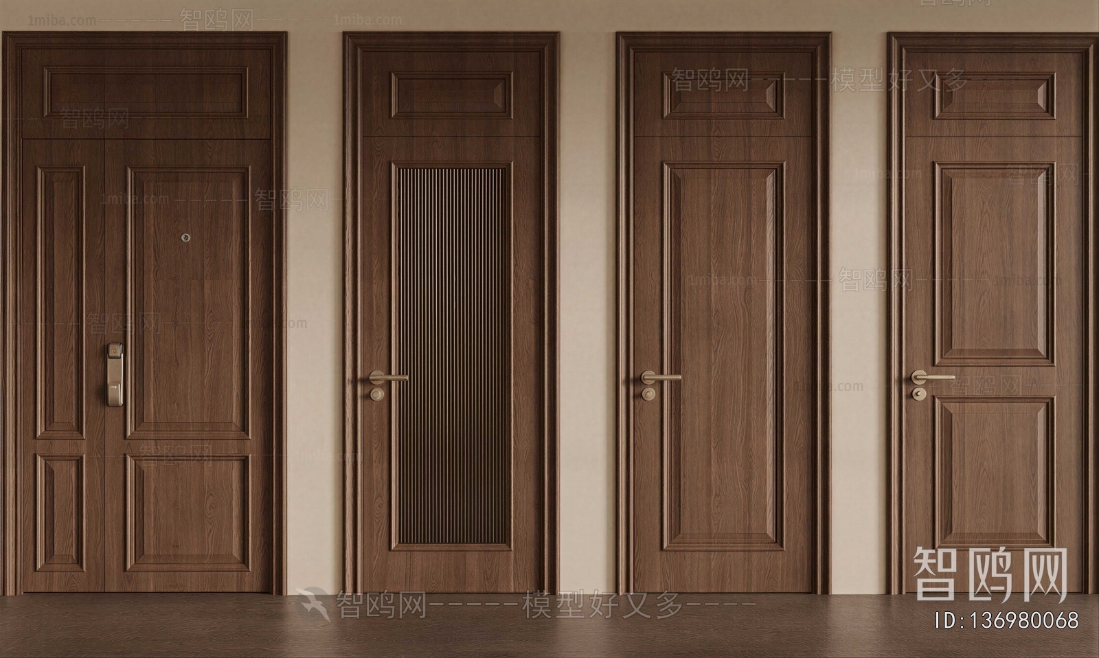 French Style Single Door