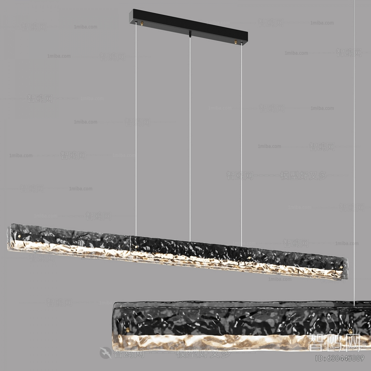 Modern Long Chandelier