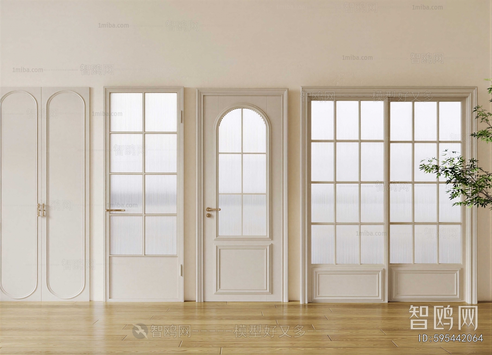 French Style Single Door