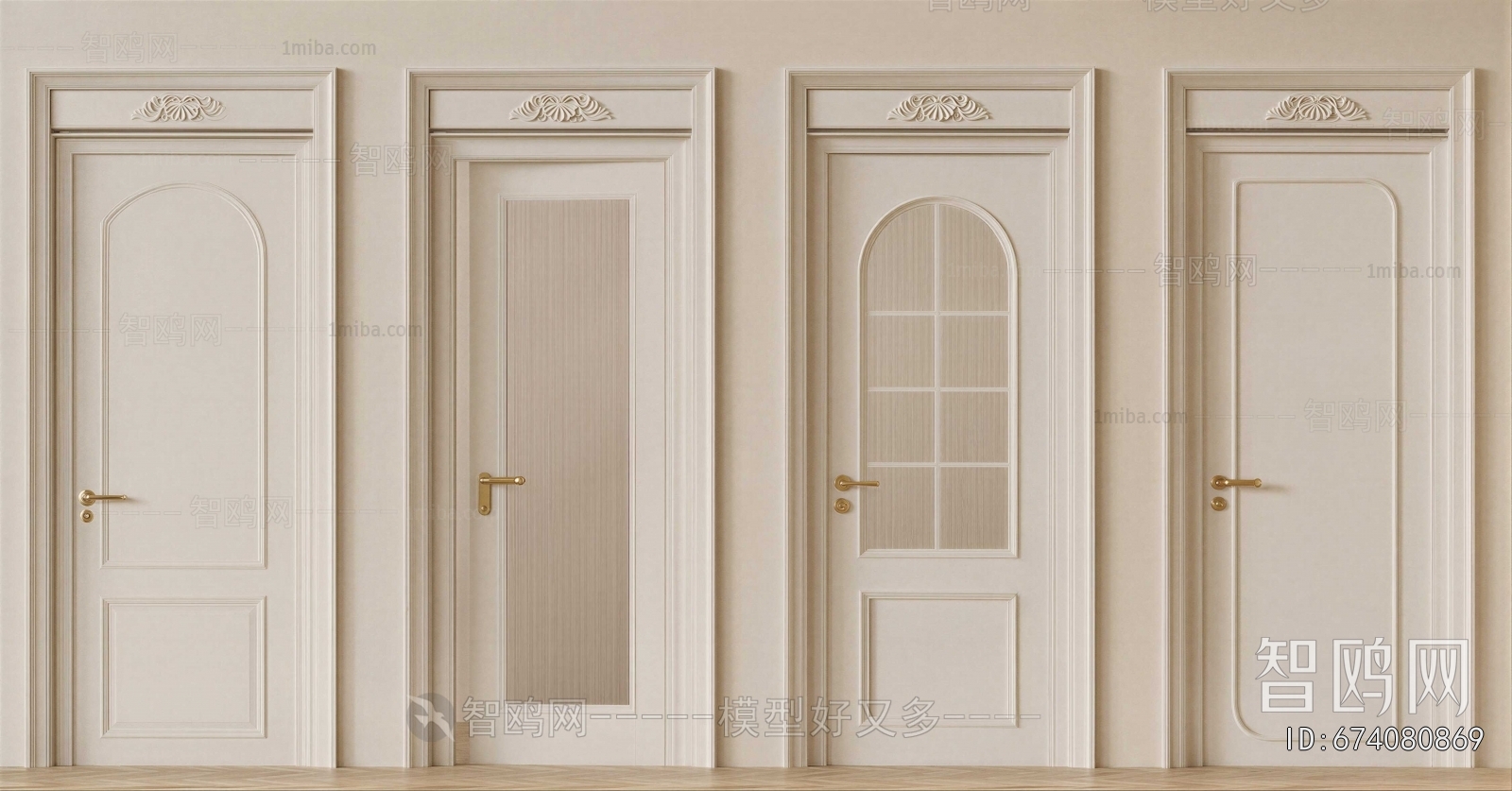 French Style Single Door