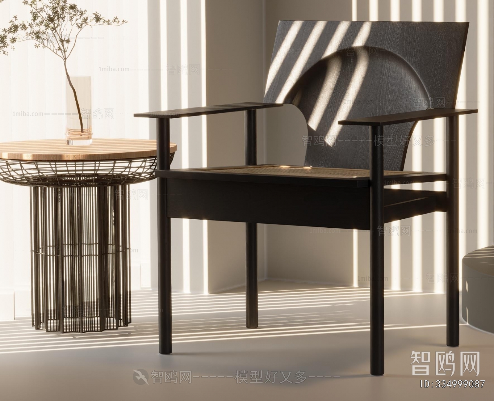 Wabi-sabi Style Dining Chair