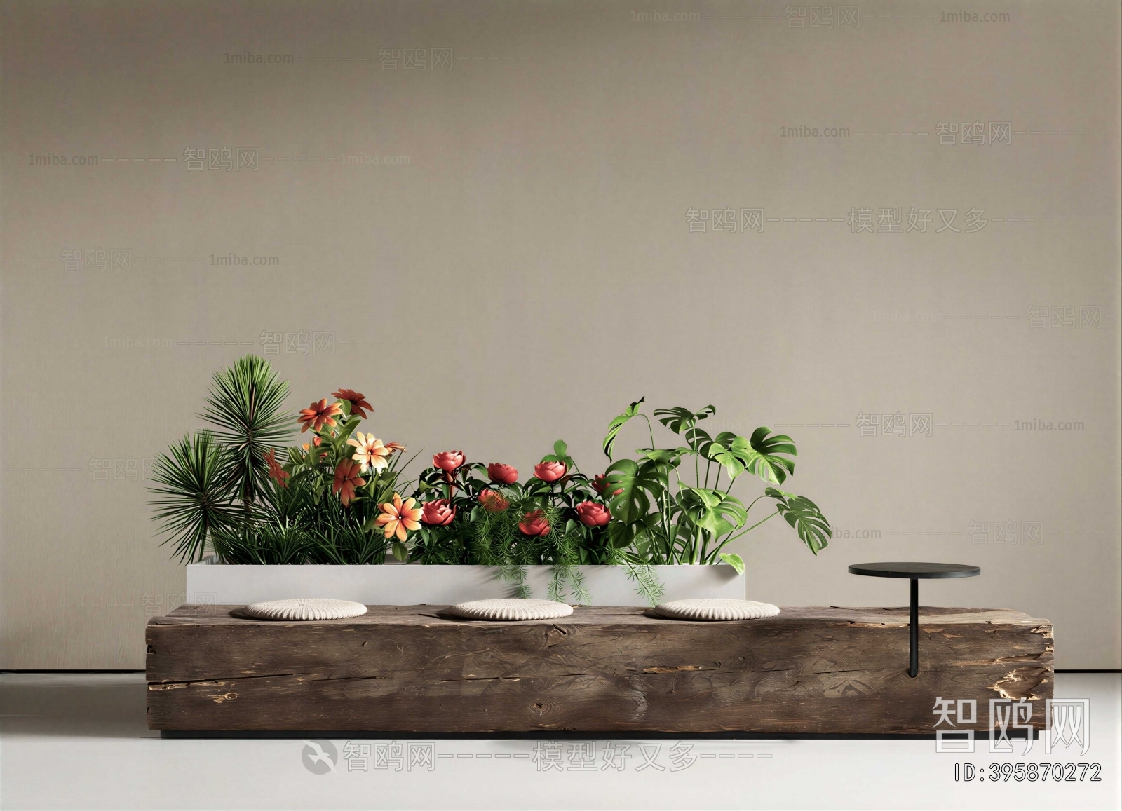 Wabi-sabi Style Stool