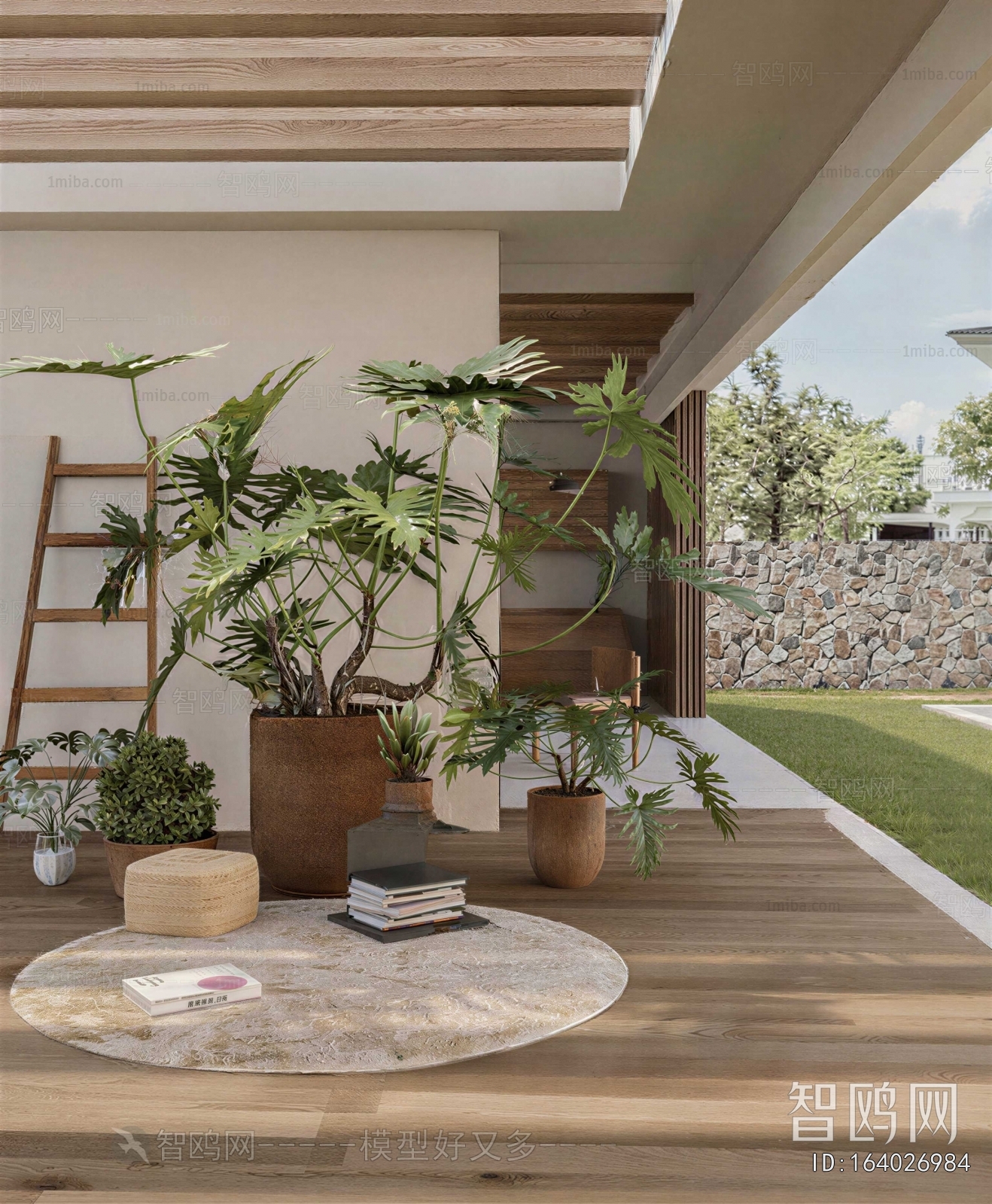 Modern Courtyard/landscape