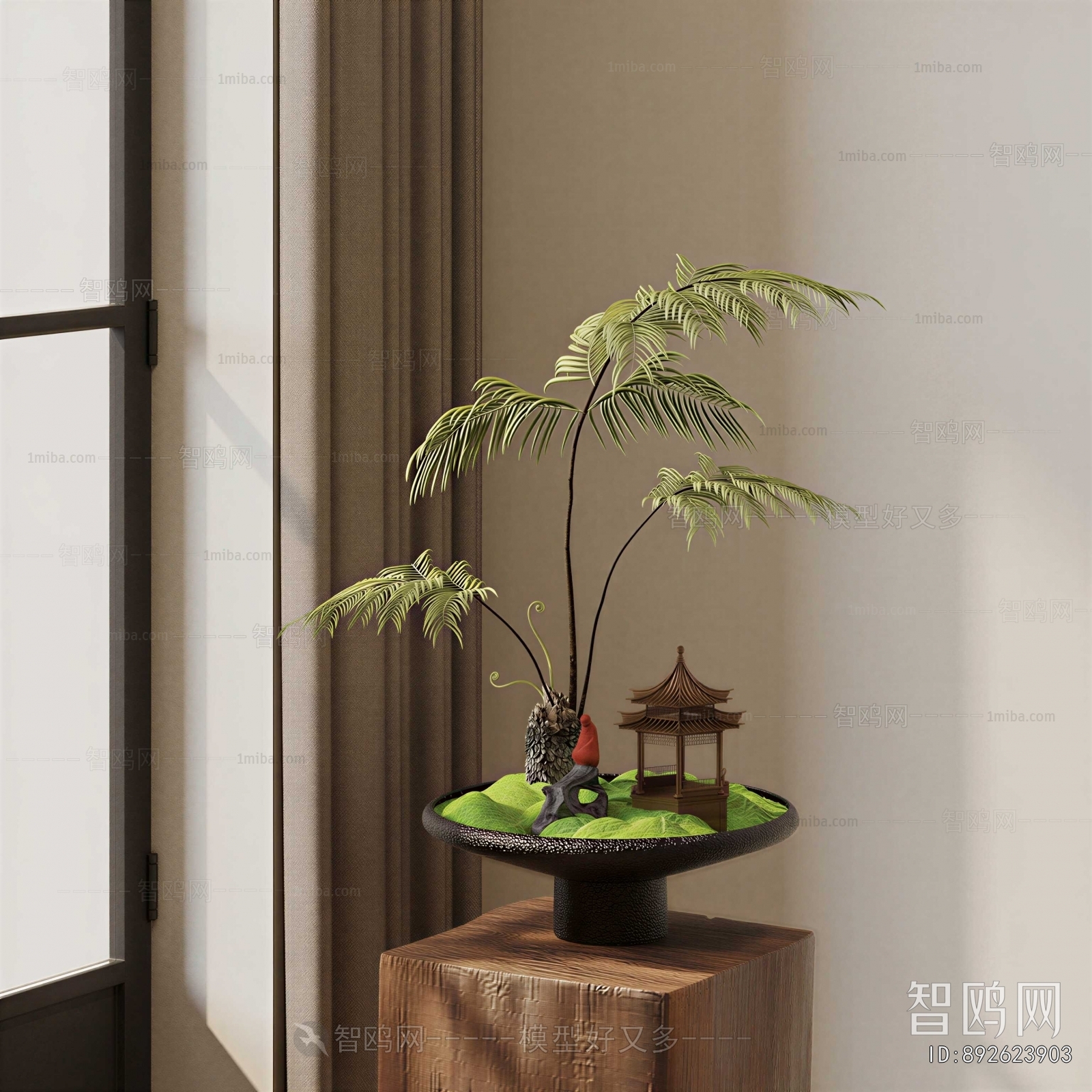 New Chinese Style Bonsai