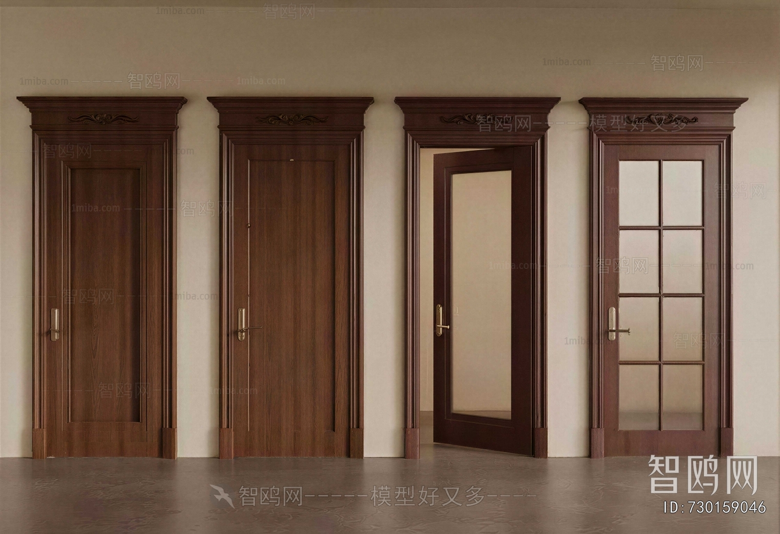 French Style Single Door