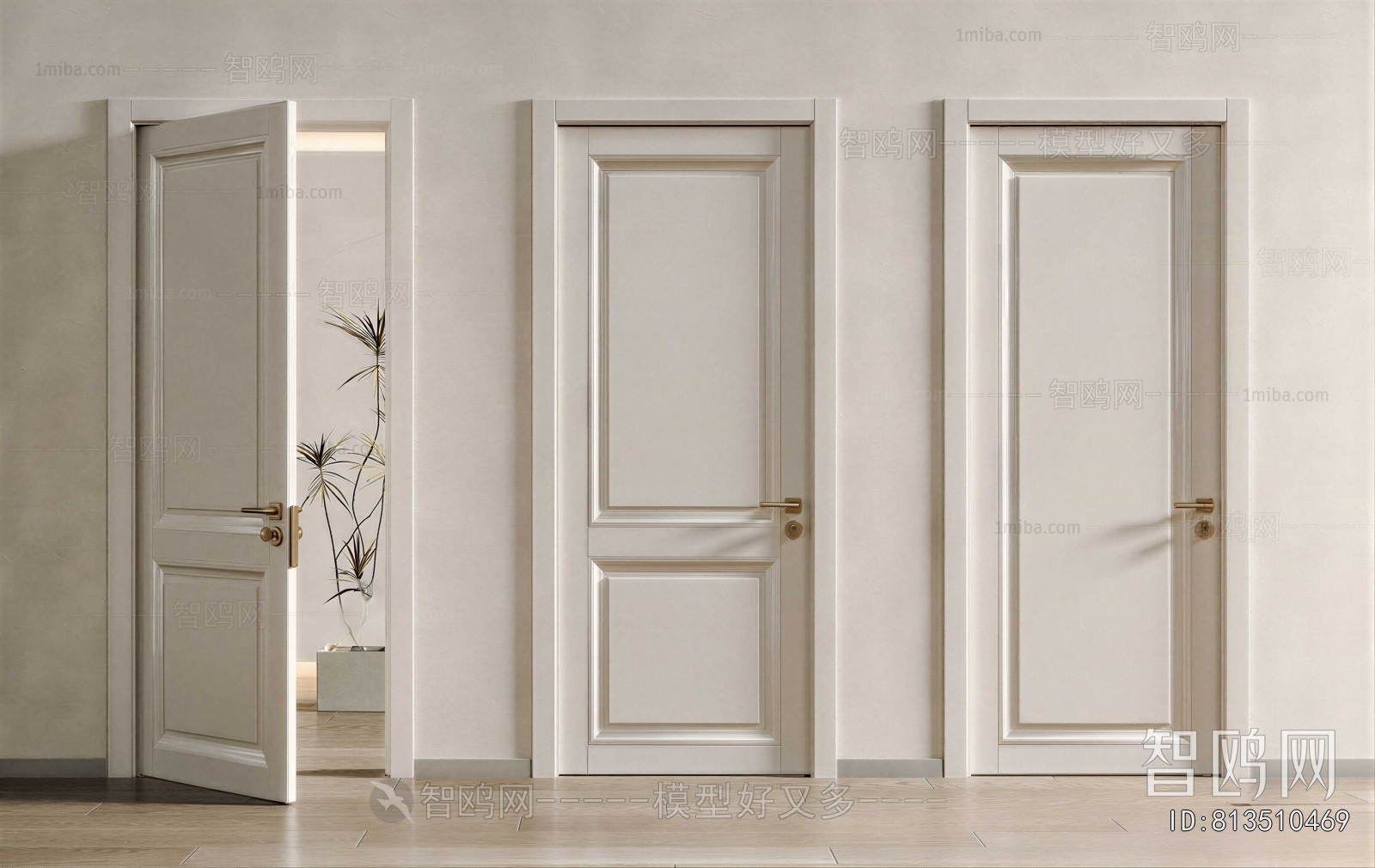 Modern Single Door