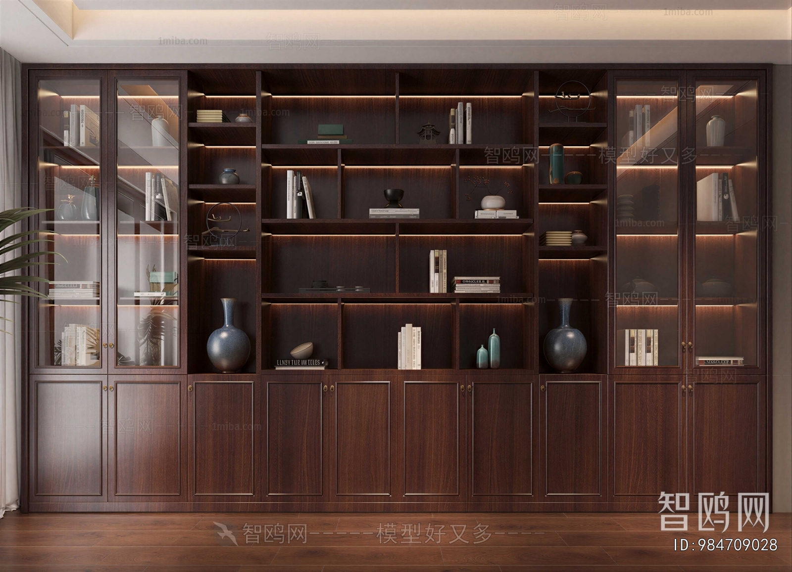 New Chinese Style Bookcase