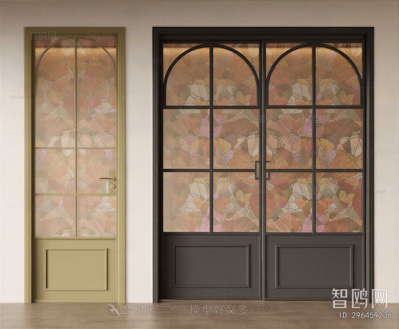 French Style Double Door