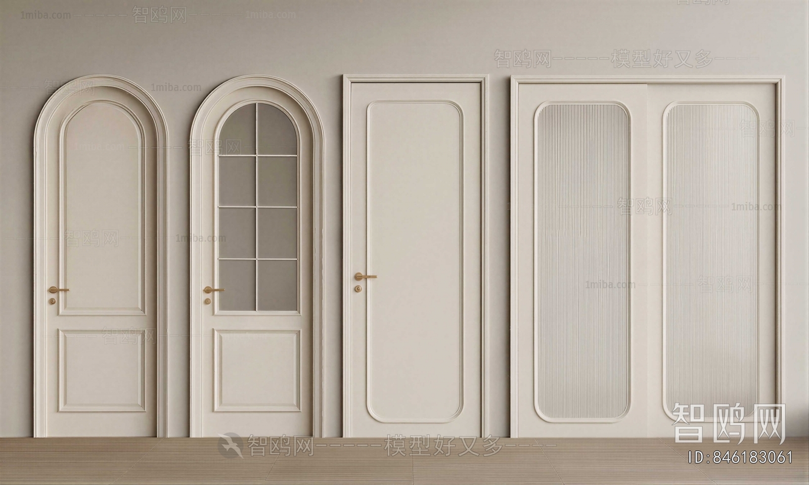 French Style Single Door