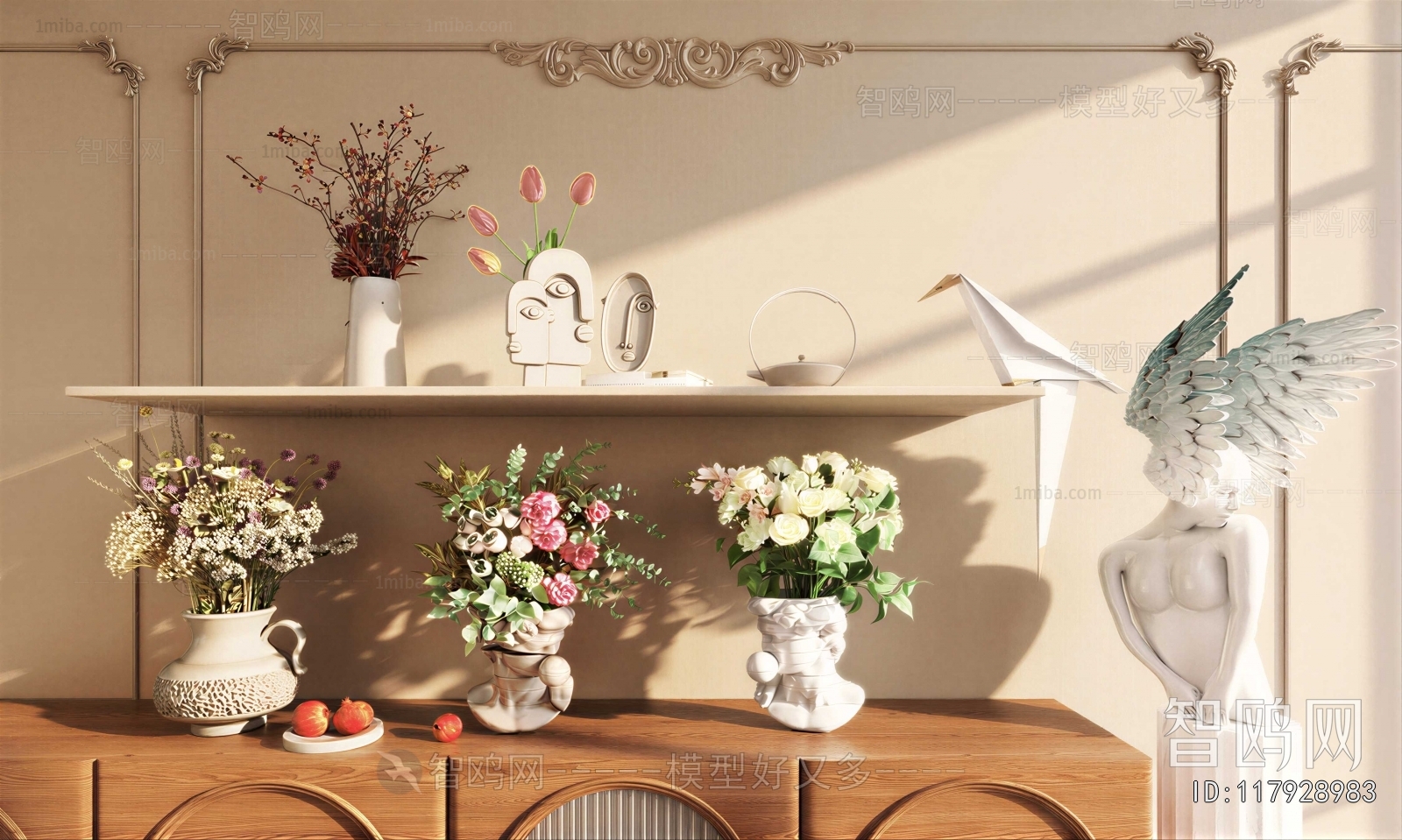 Nordic Style Flower Arrangement