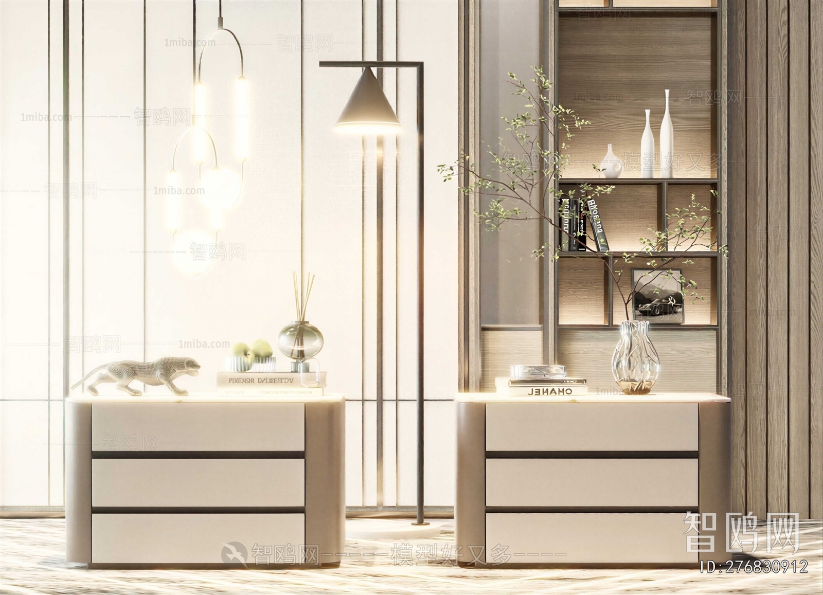 Modern Bedside Cupboard