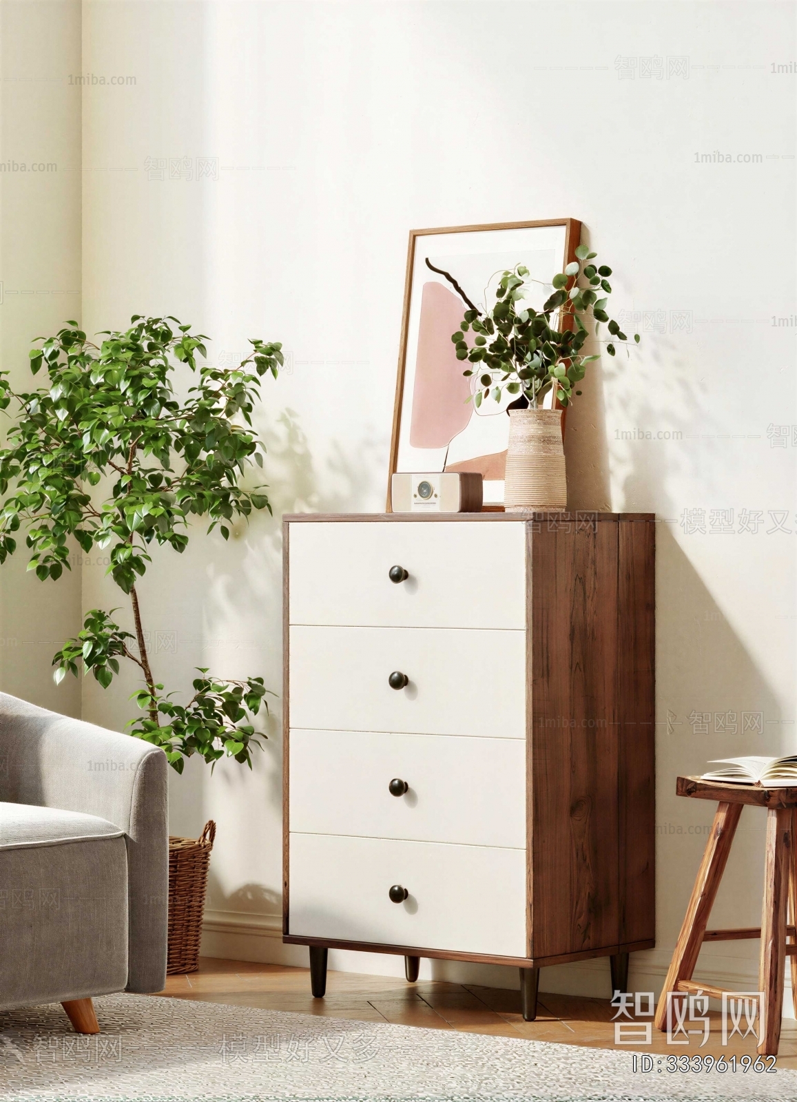 Nordic Style Chest Of Drawers