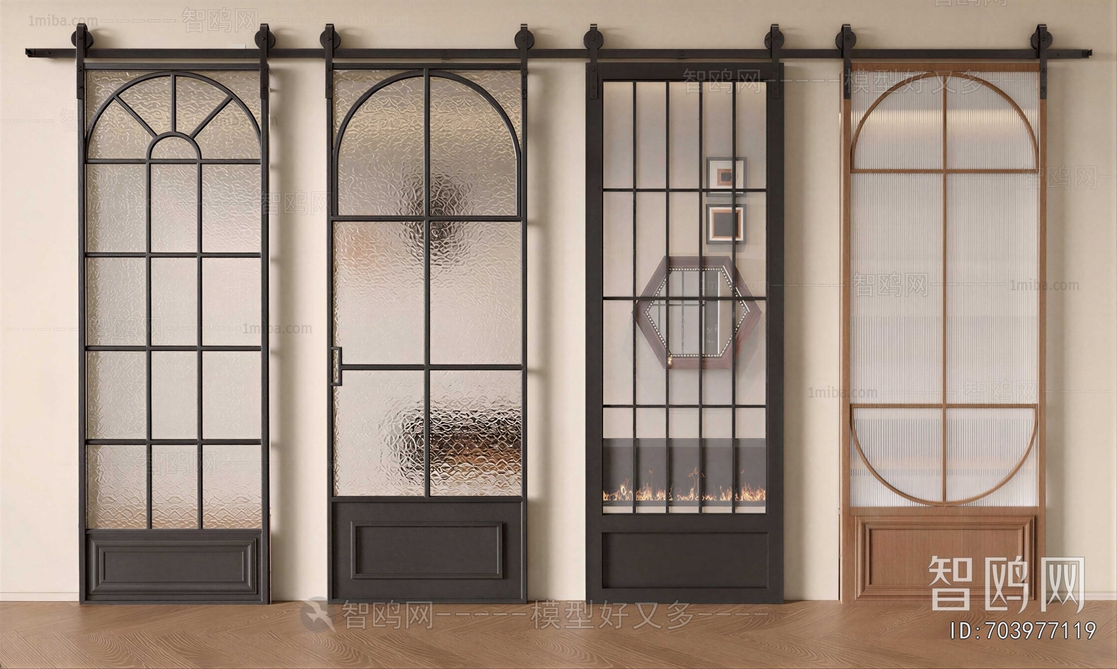 French Style Single Door