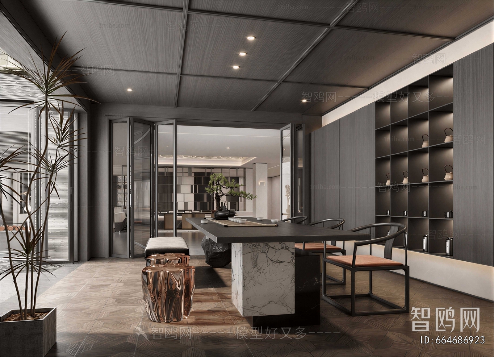 New Chinese Style Tea House