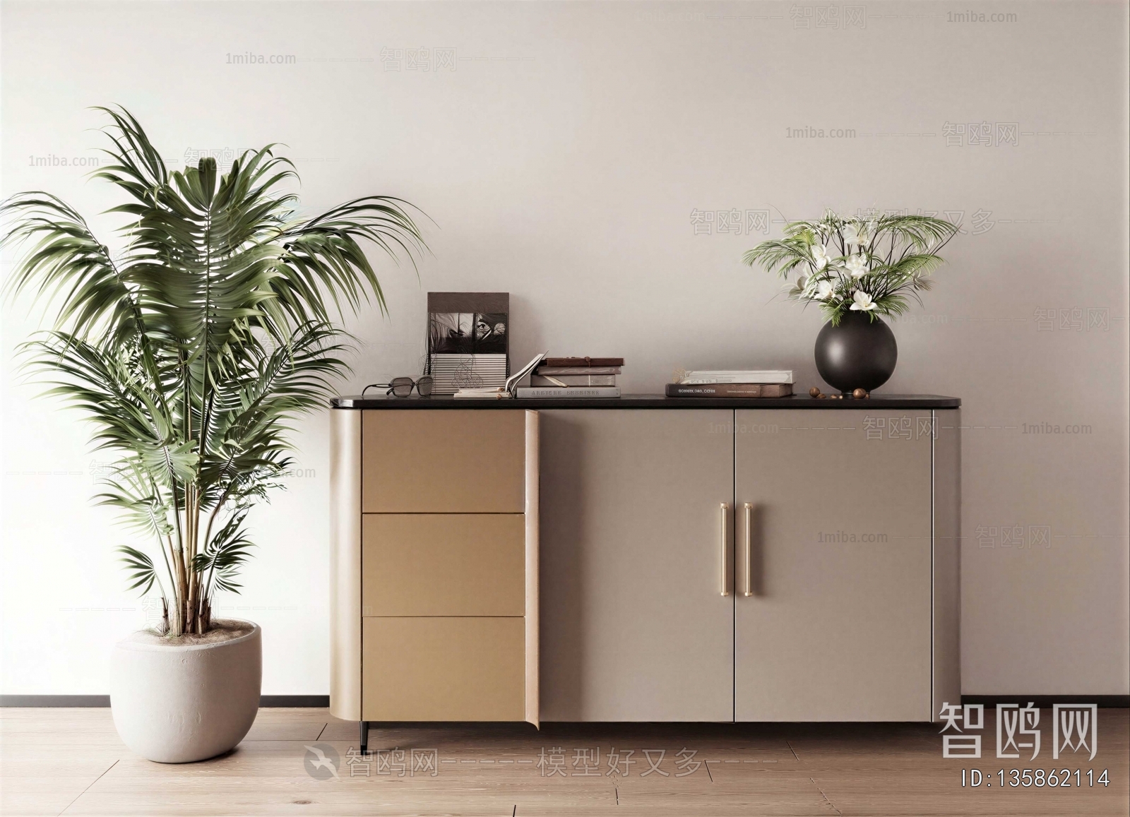 Nordic Style Shoe Cabinet