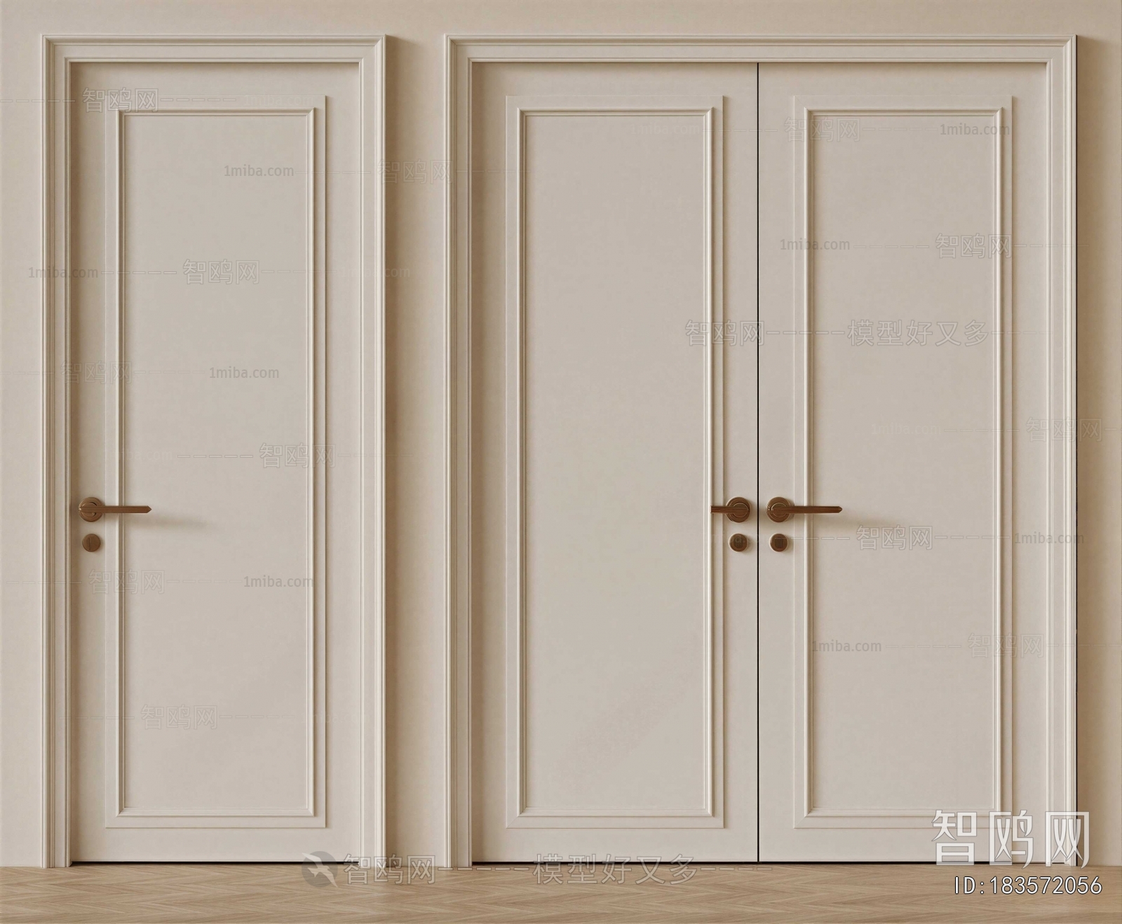 French Style Double Door