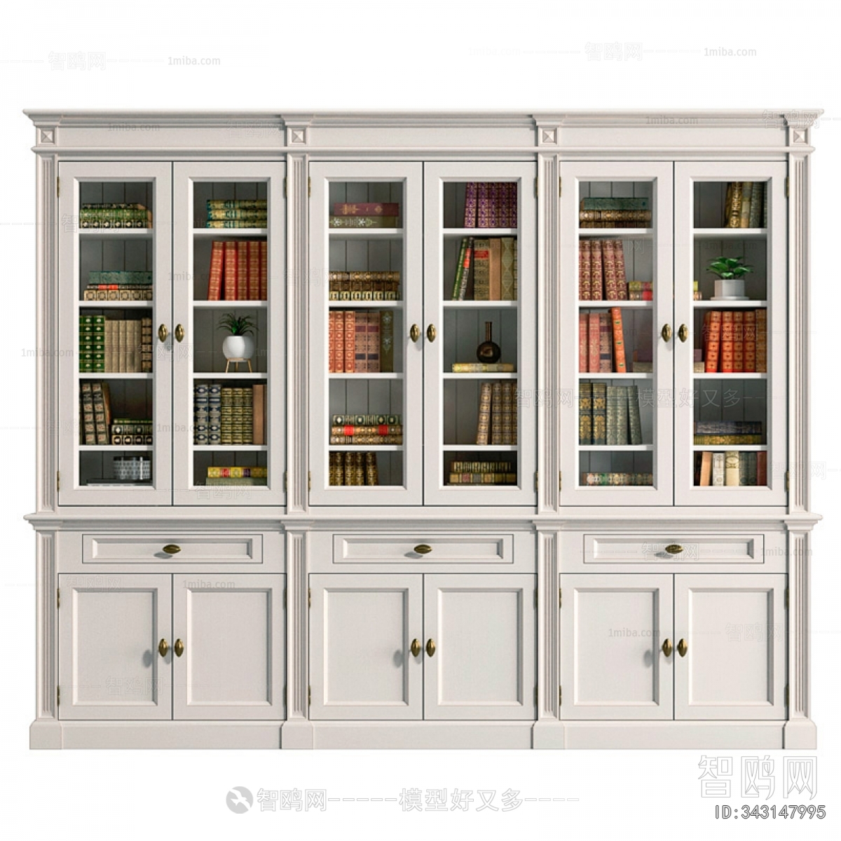European Style Bookcase