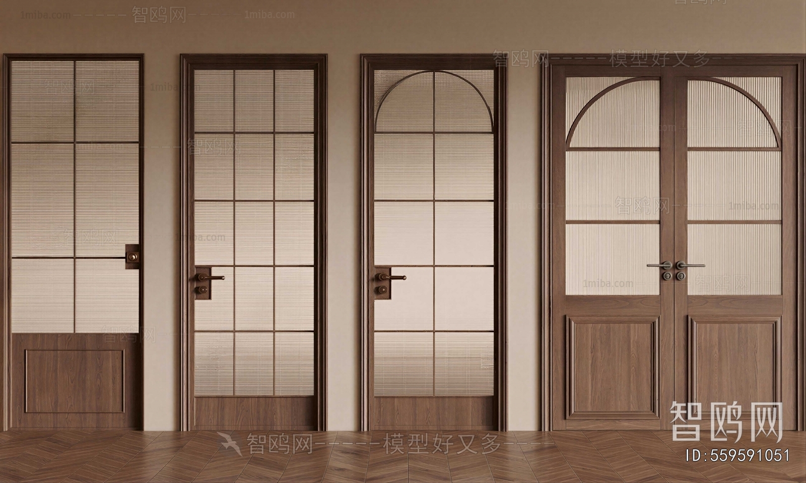 French Style Single Door