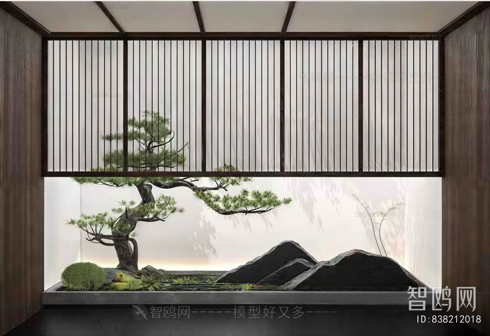 New Chinese Style Plant Landscaping