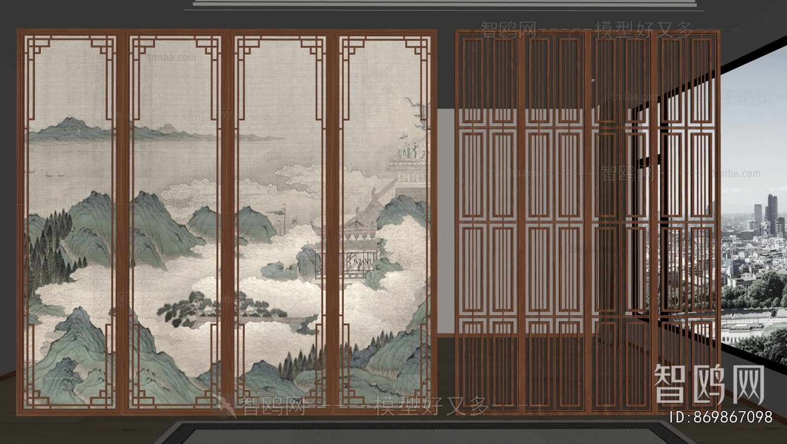 New Chinese Style Partition