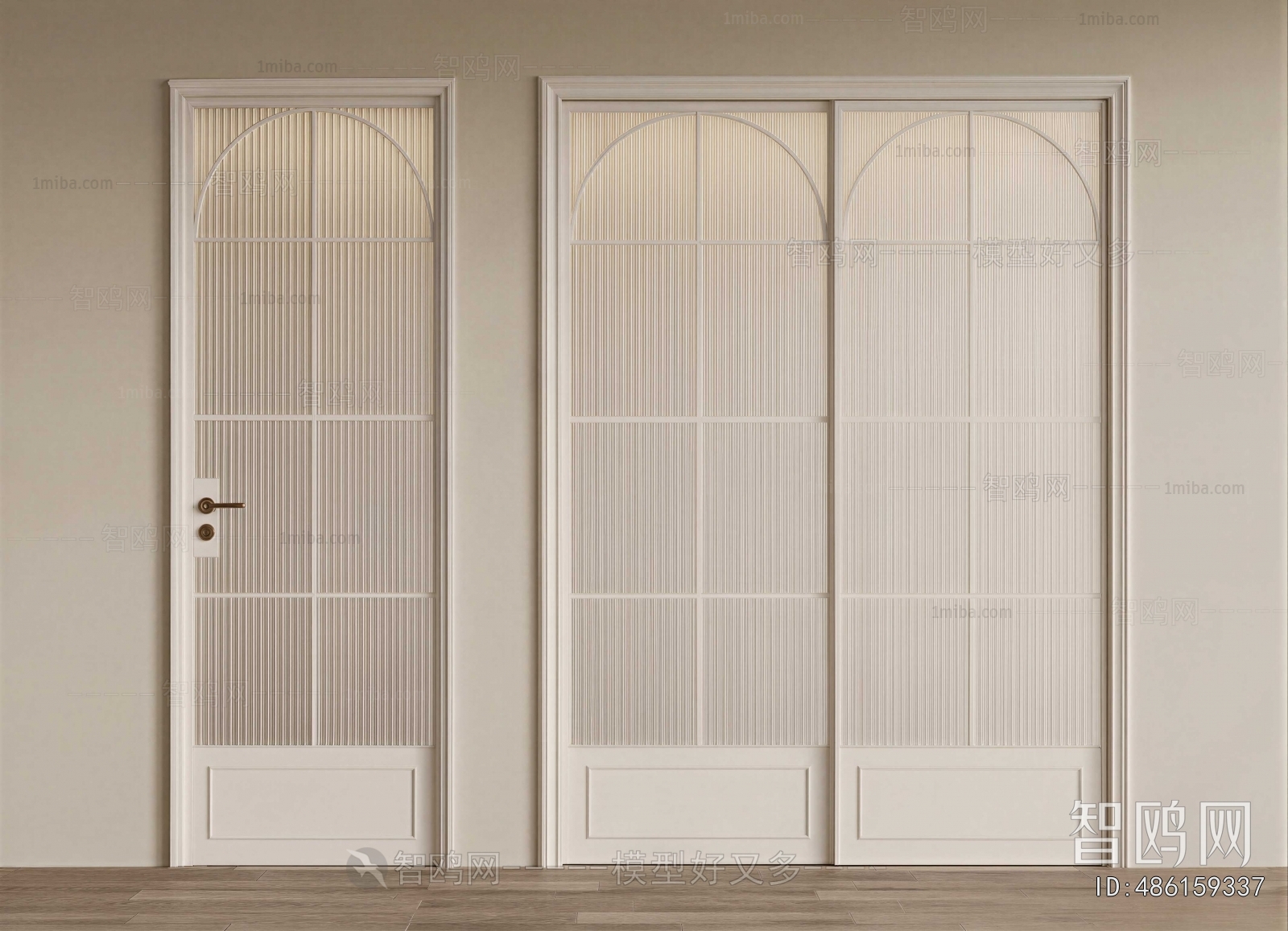 French Style Double Door