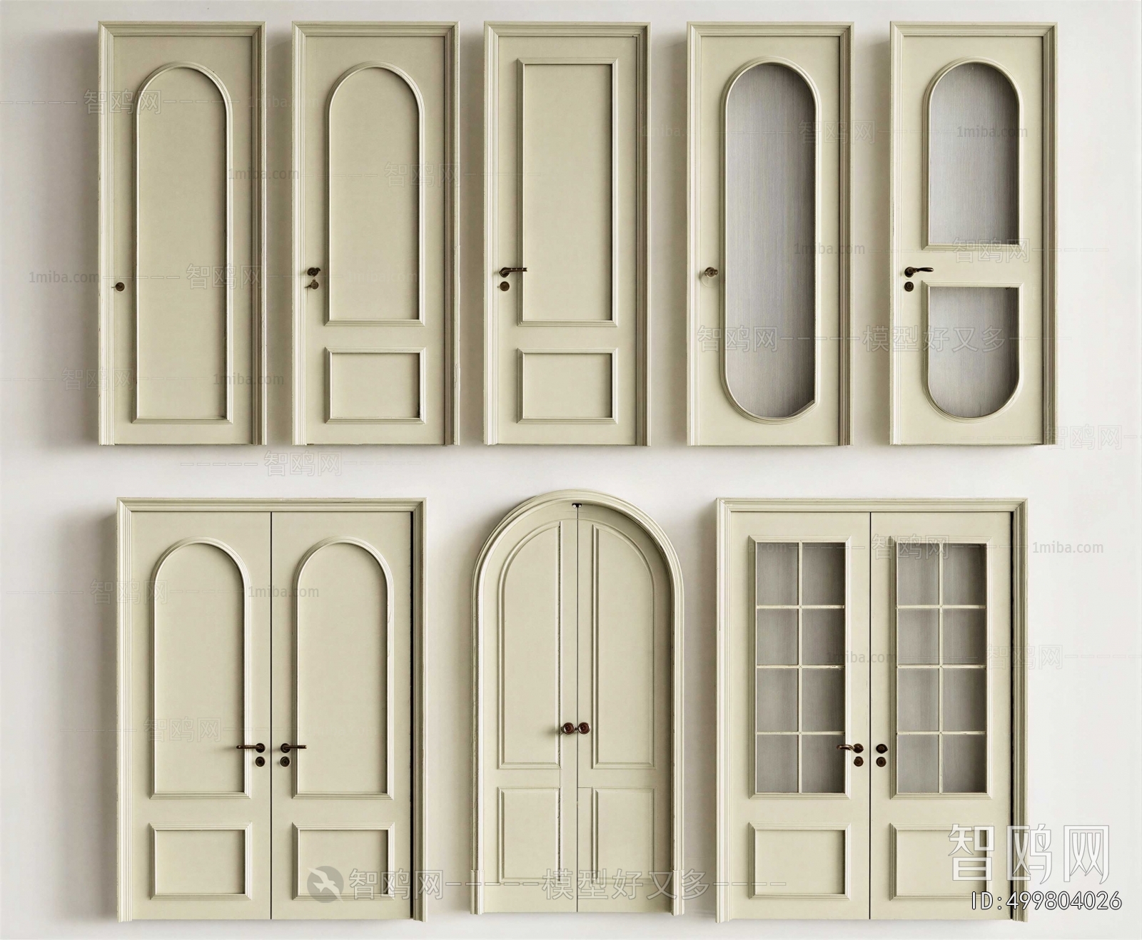 French Style Single Door