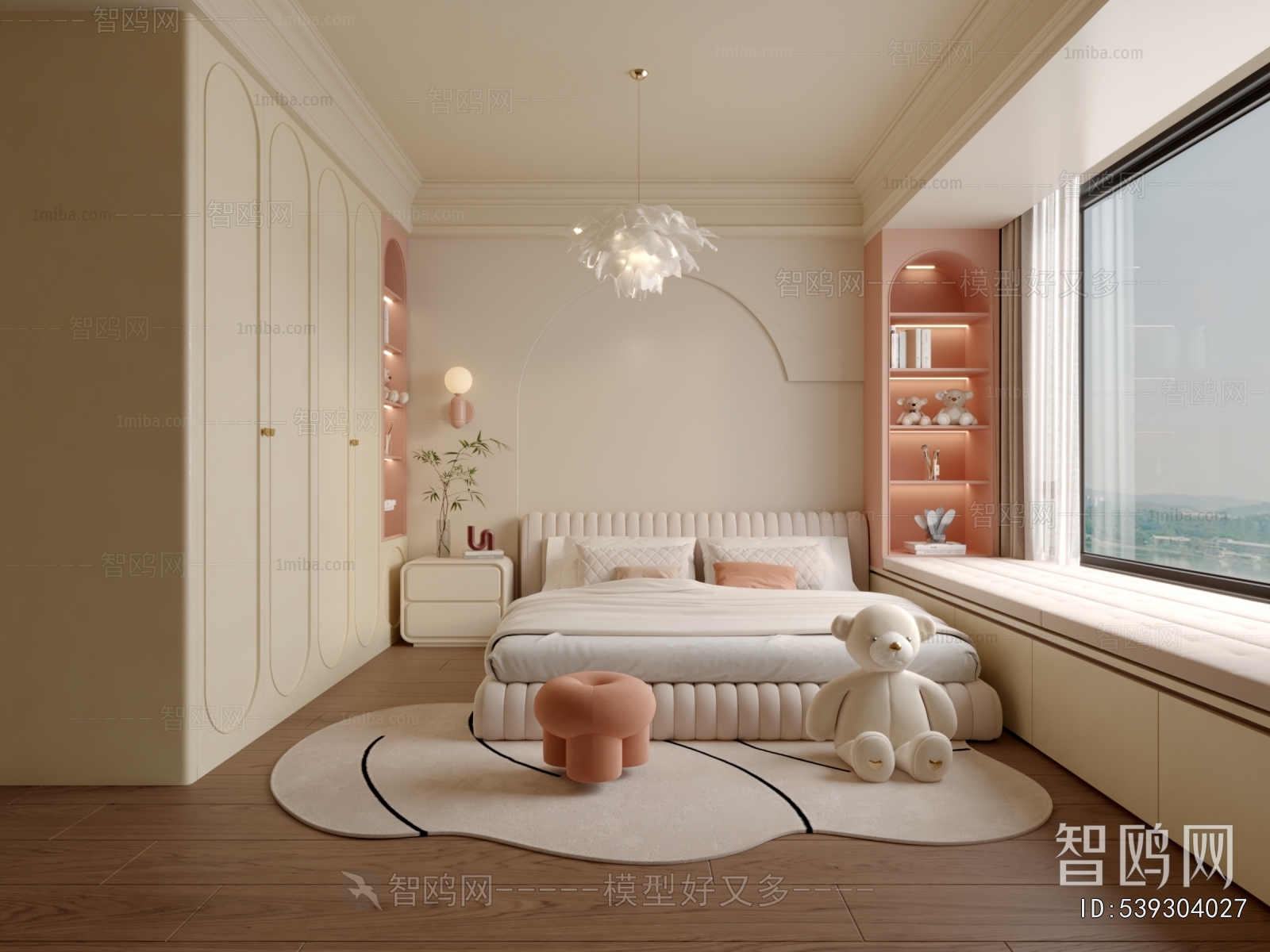 French Style Girl's Room Daughter's Room