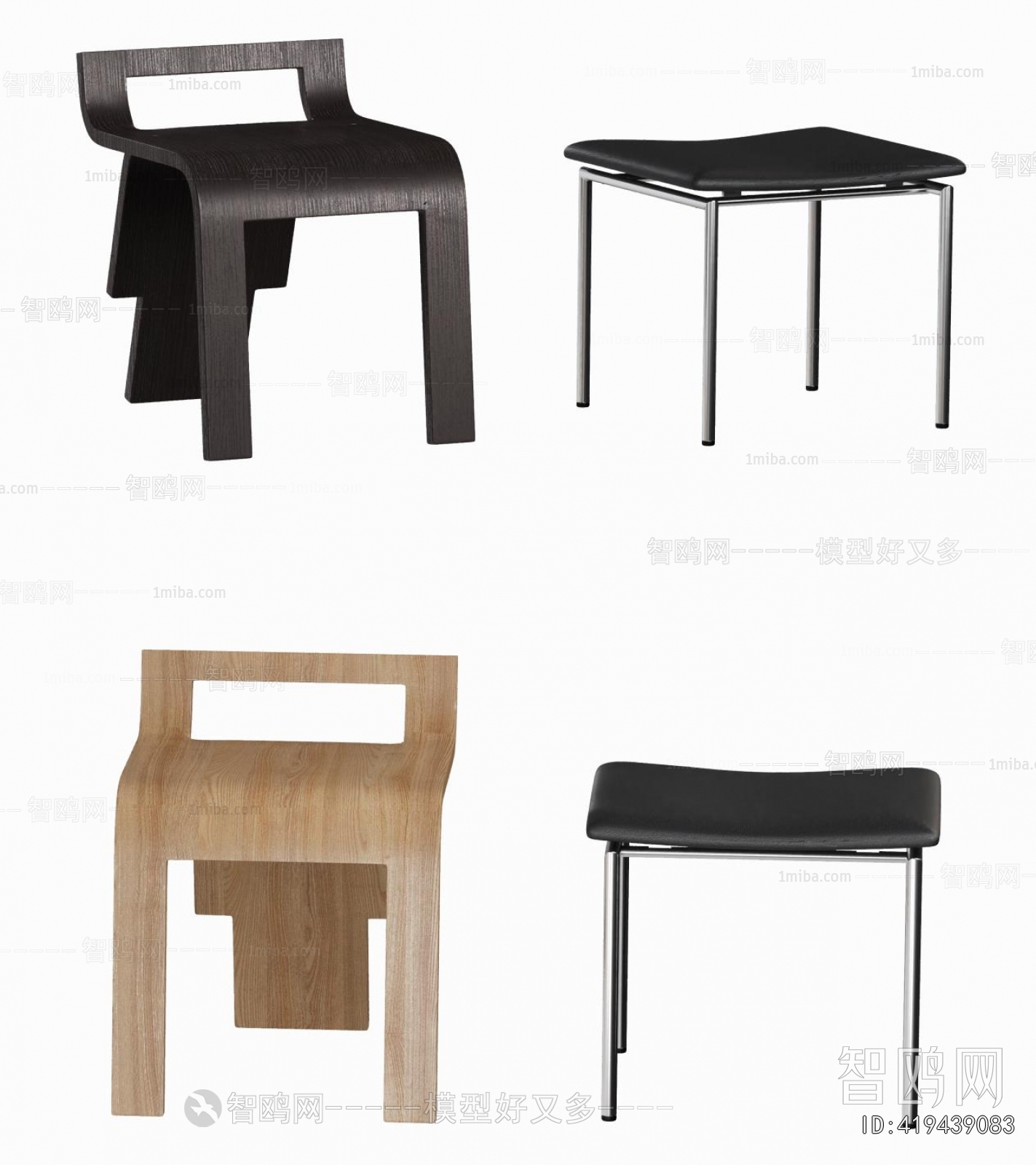 Wabi-sabi Style Stool