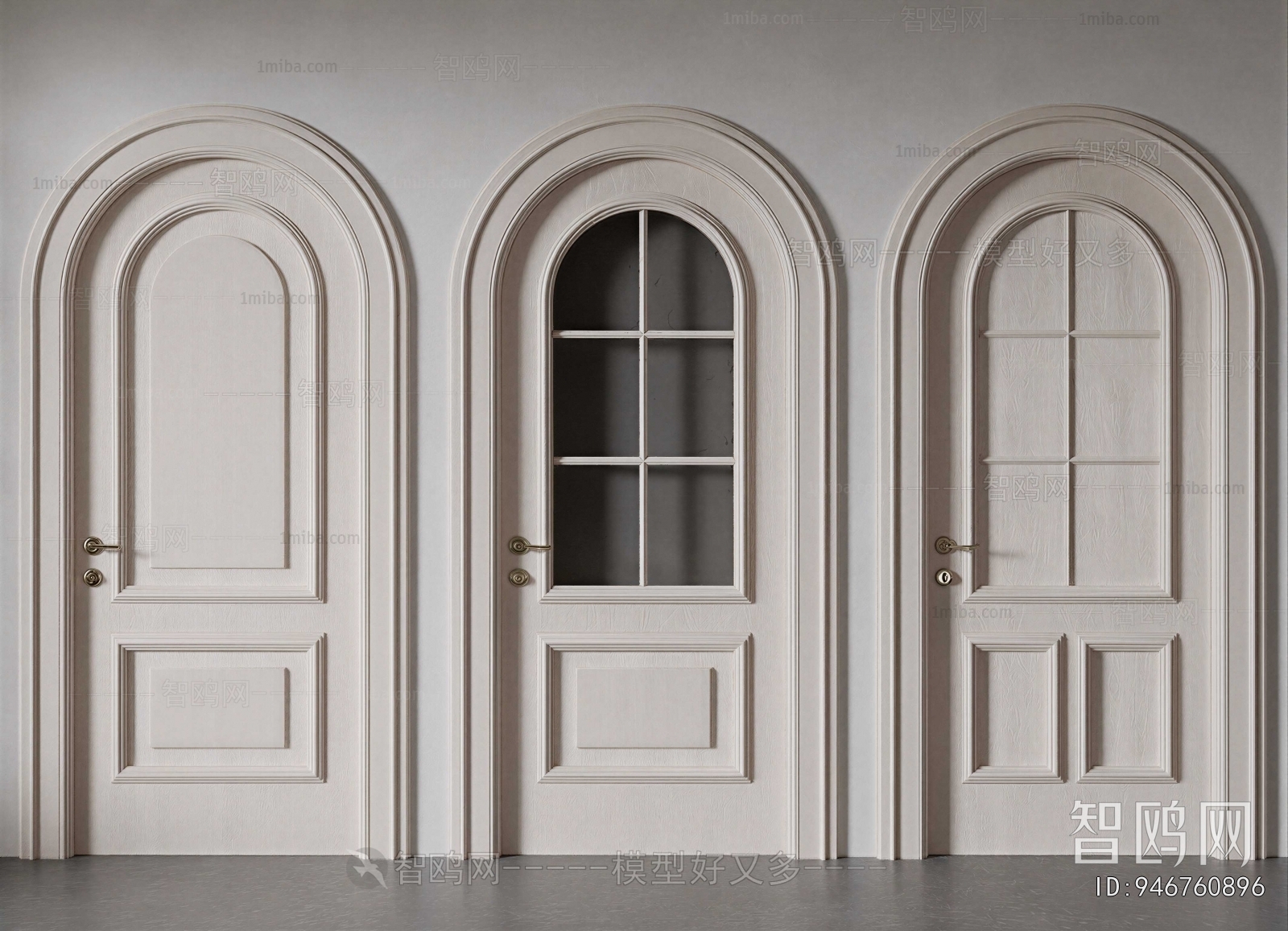 French Style Single Door