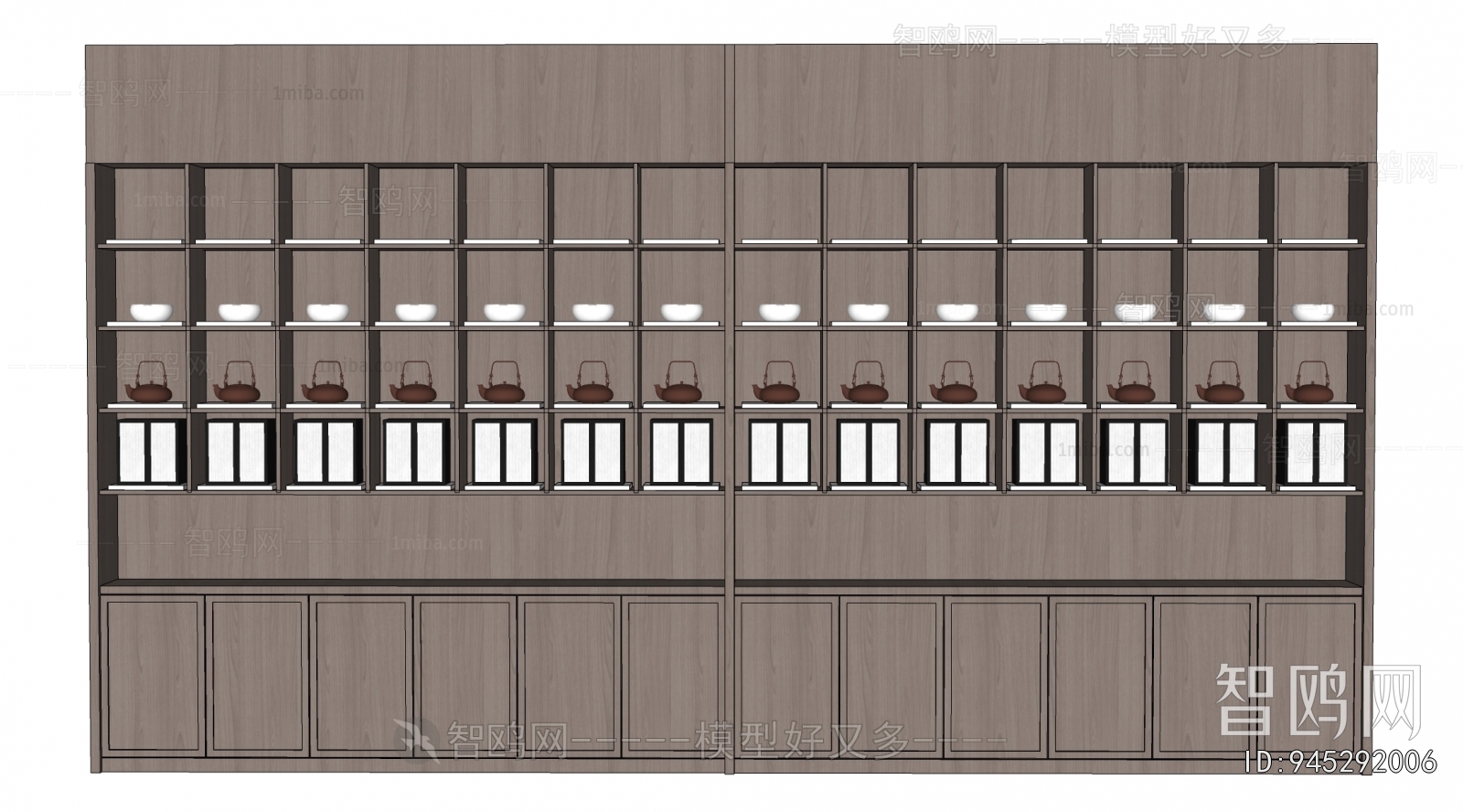 New Chinese Style Shelving