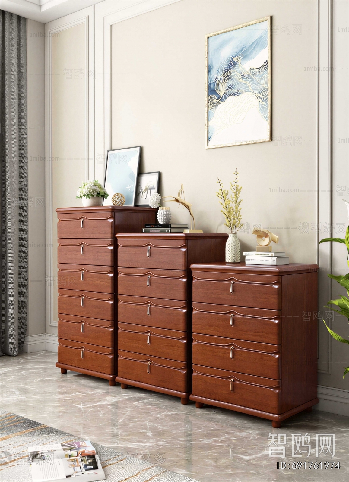 New Chinese Style Chest Of Drawers