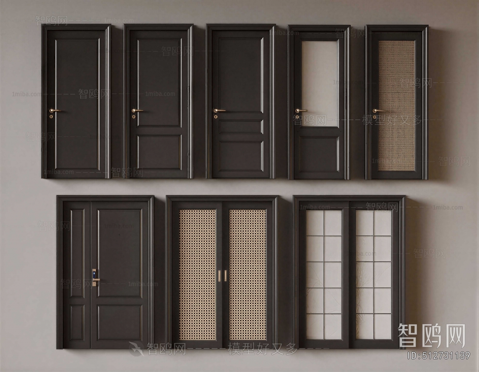 French Style Single Door