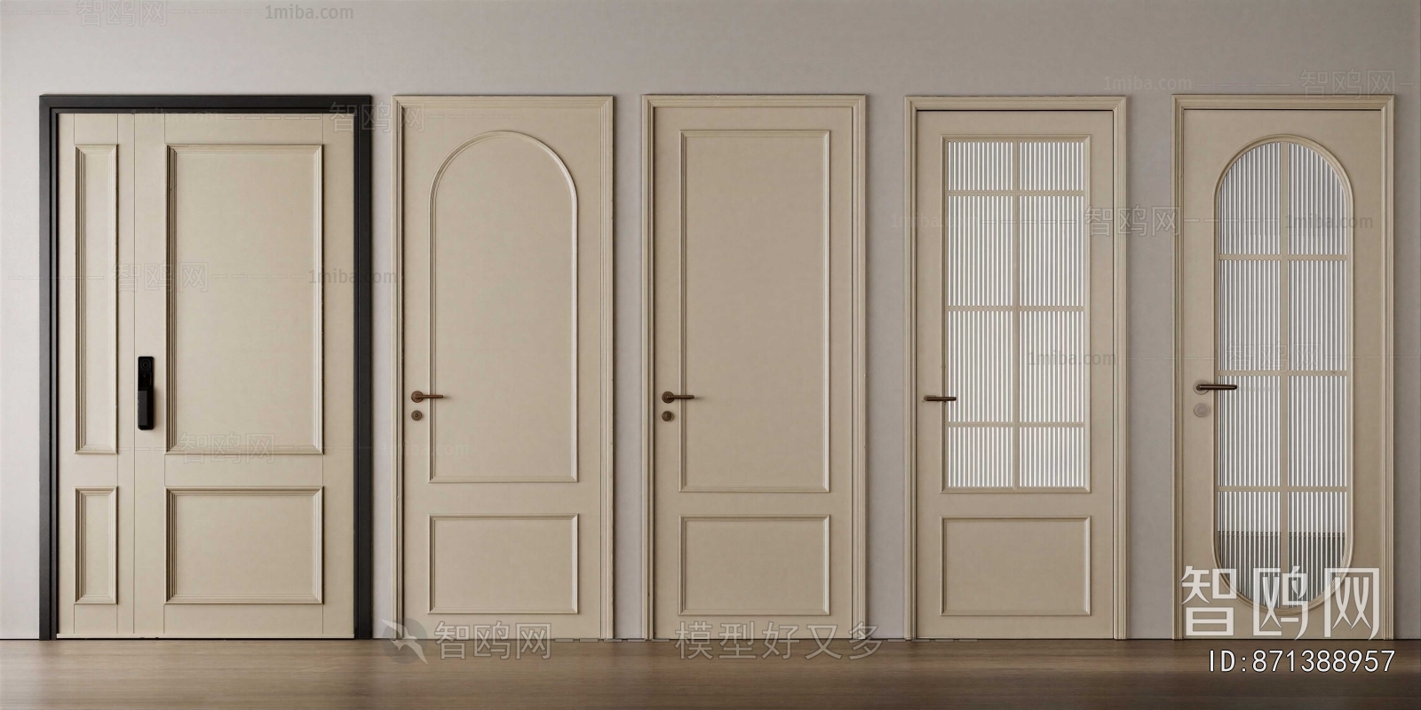 French Style Single Door